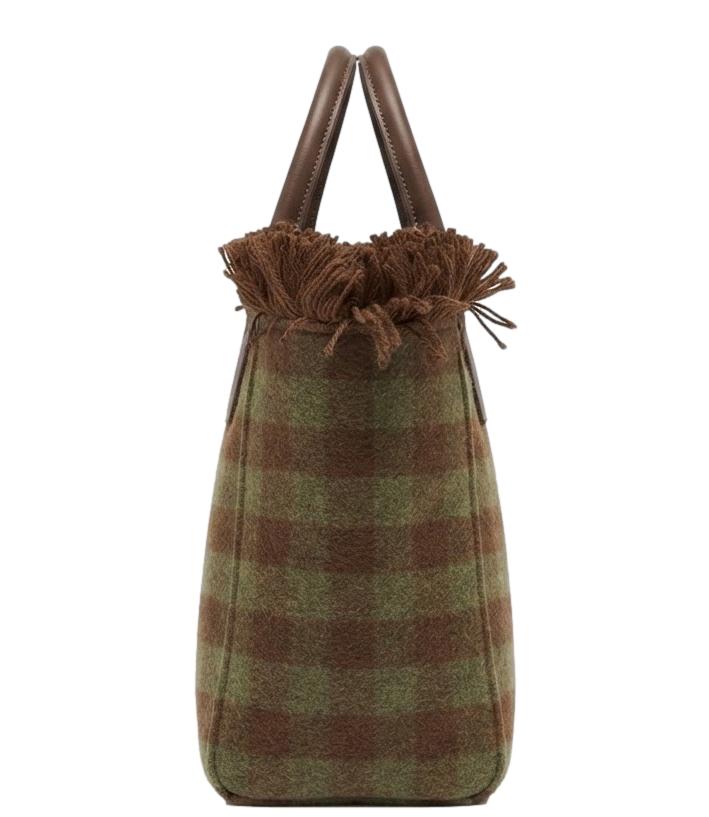 Vicolo Borsa da Donna - Marrone/menta - Xac0029