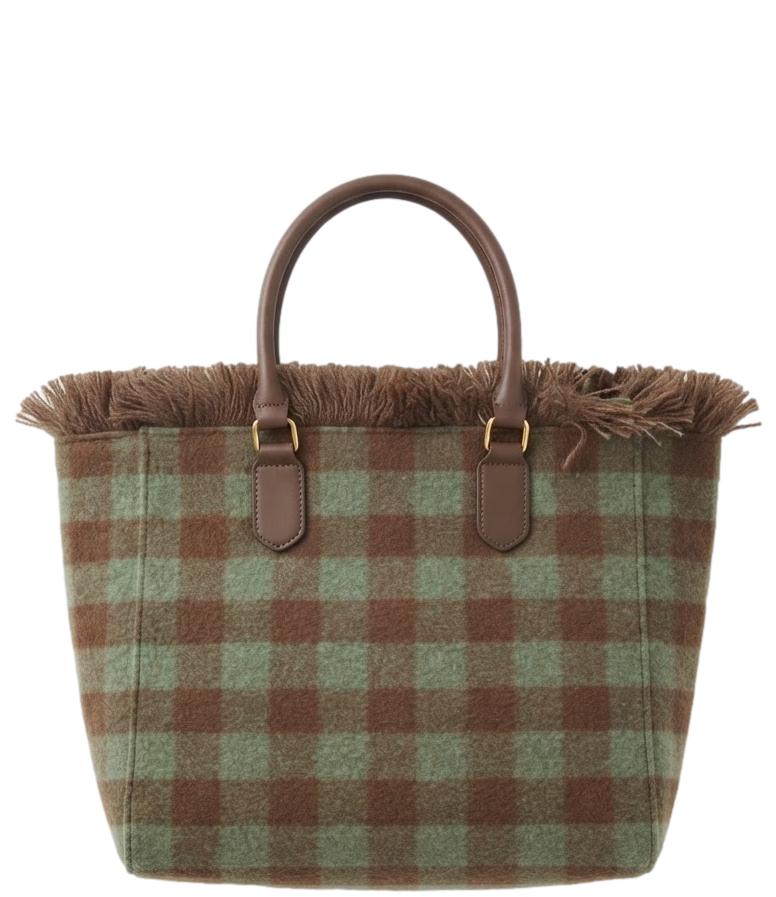 Vicolo Borsa da Donna - Marrone/menta - Xac0029