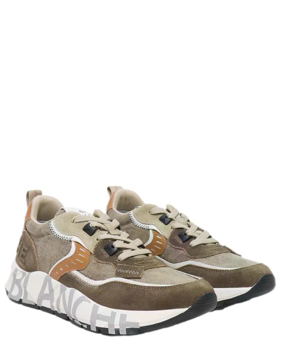 Voile Blanche Sneakers da Uomo - Delavè/wax Dark Brown - 001-2017465-17