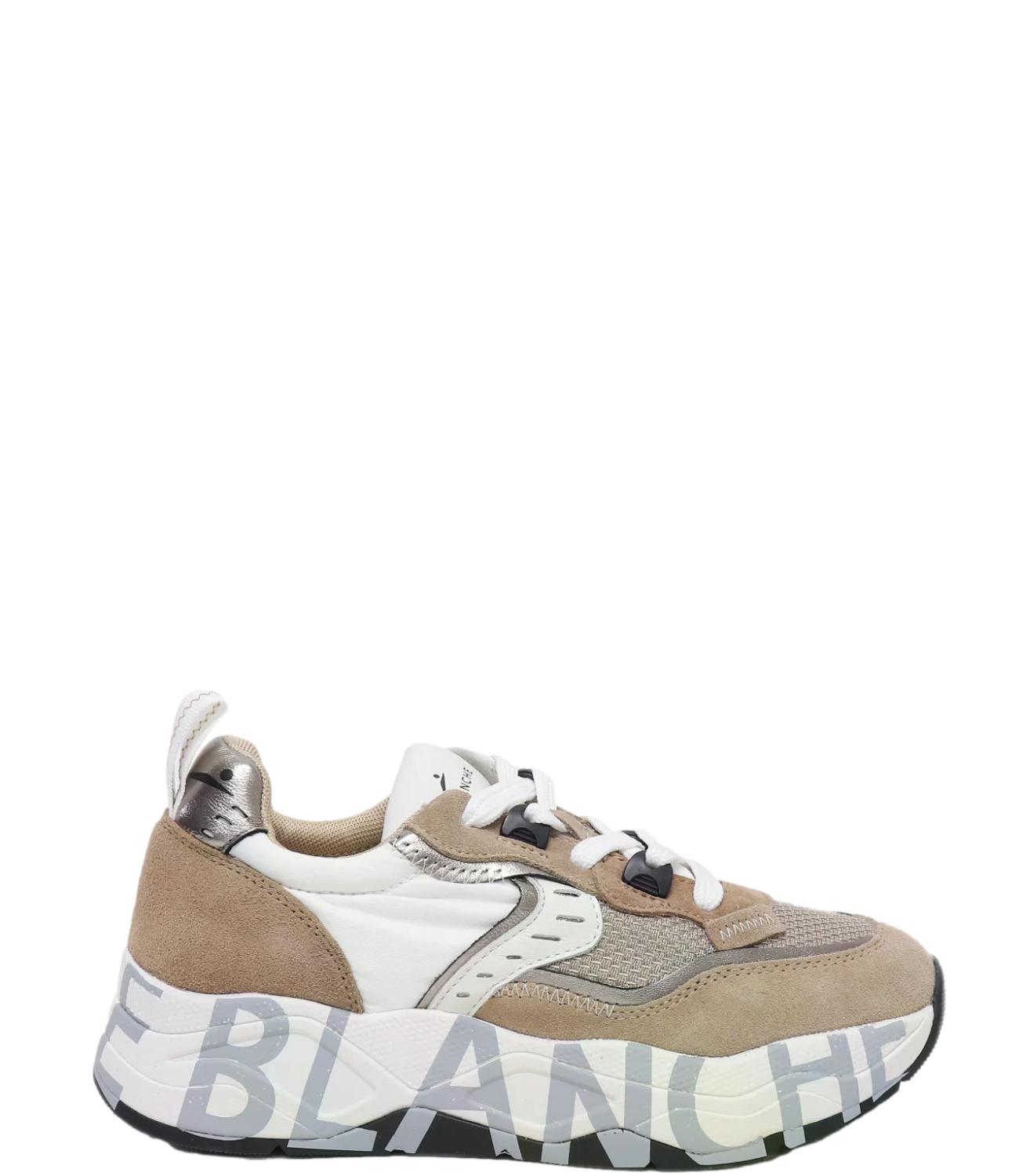Voile Blanche Sneakers da Donna - Light BrowN-Beige - 001-2017475-23