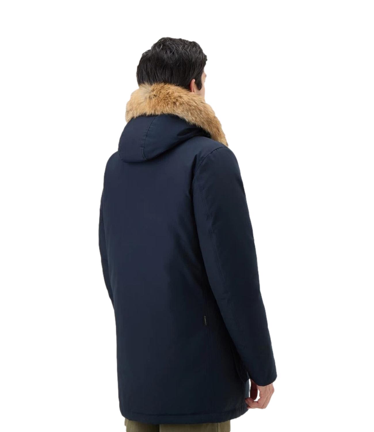 Woolrich Giubbino da Uomo - Melton Blue - Cfwoou0482mbut0001