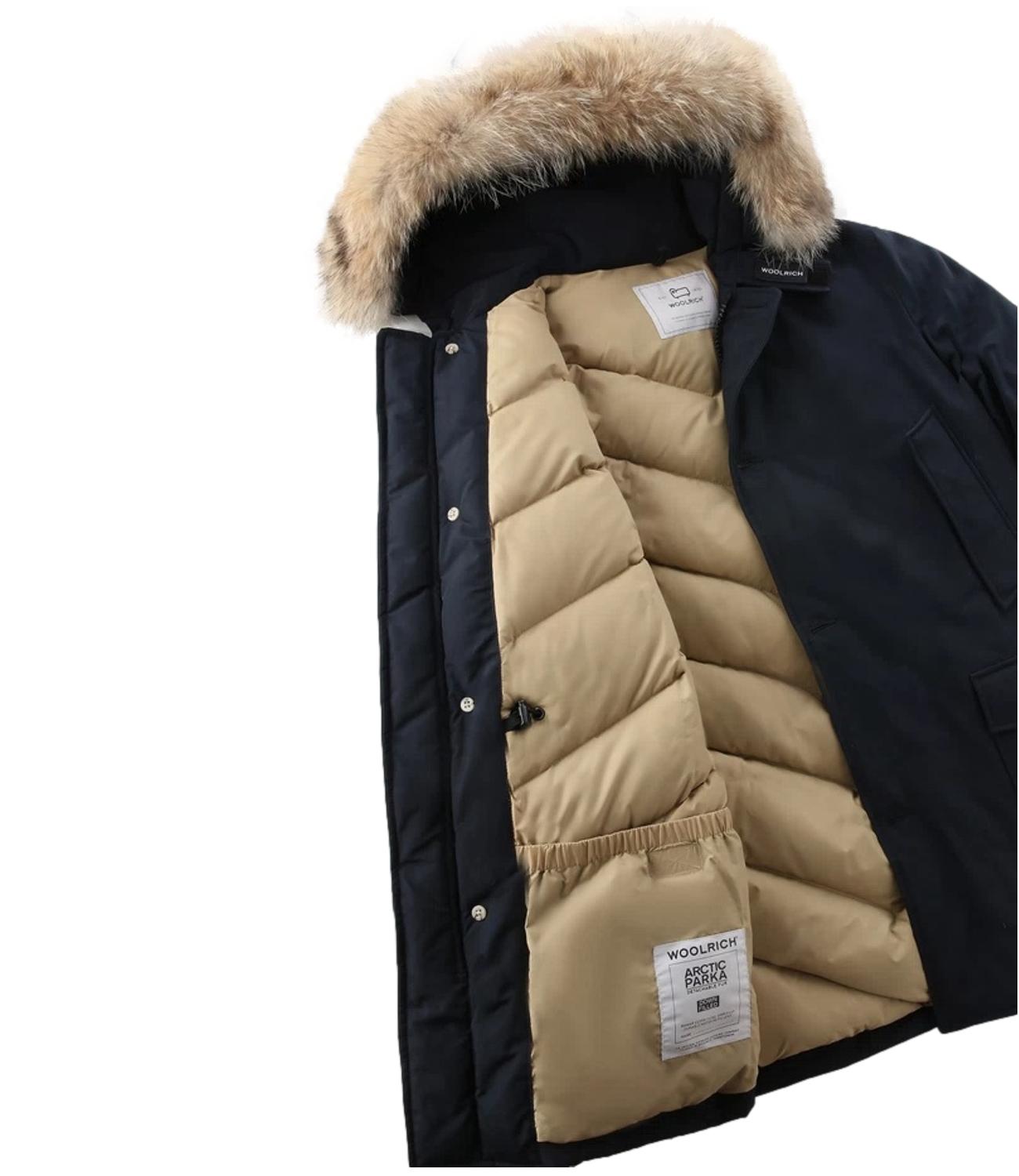 Woolrich Giubbino da Uomo - Melton Blue - Cfwoou0482mbut0001
