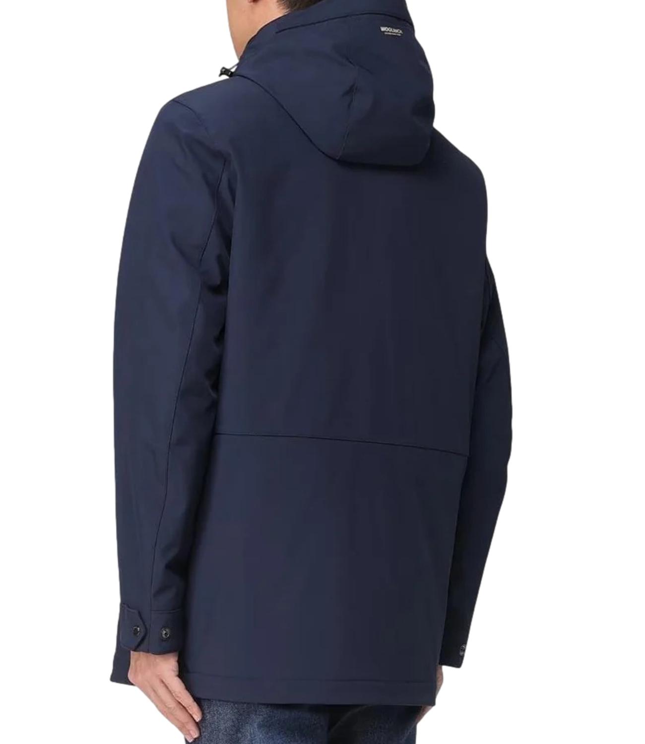 Woolrich Giacca da Uomo - Melton Blue - Cfwoou2017mbut3496