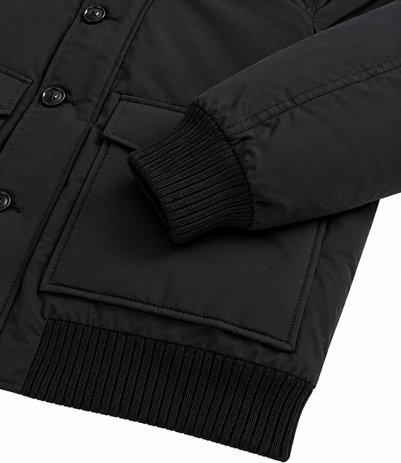 Woolrich Bomber da Uomo - Black - Cfwoou2238mrut0001