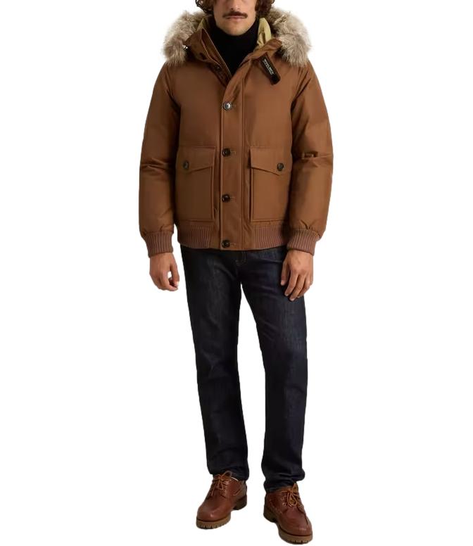 Woolrich Bomber da Uomo - Bison - Cfwoou2238mrut0001