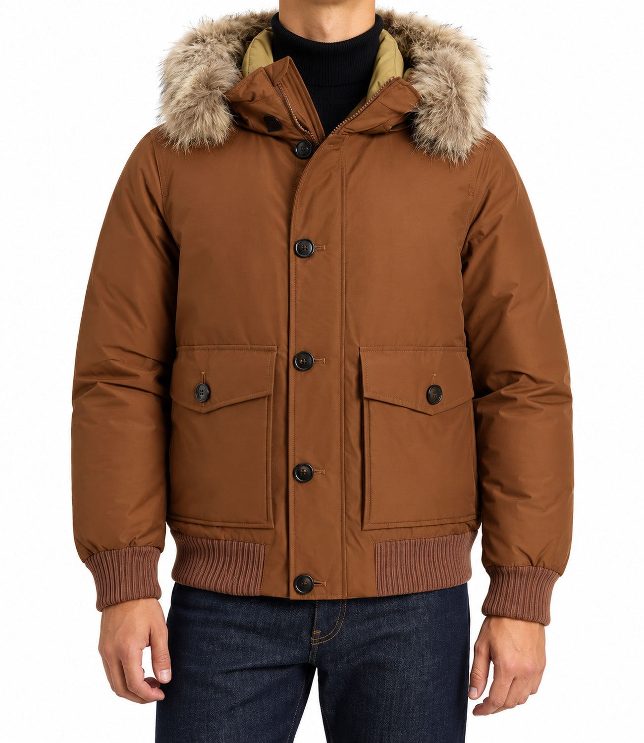 Woolrich Bomber da Uomo - Bison - Cfwoou2238mrut0001