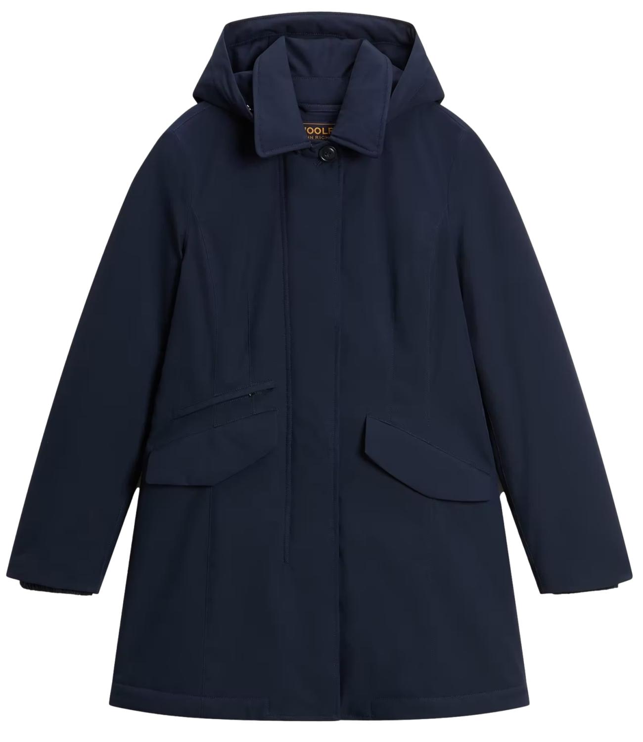 Woolrich Giubbino da Donna - Melton Blue - Cfwwou2203frut3342
