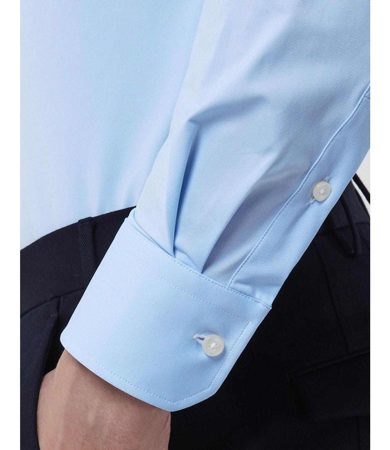Xacus Camicia da Uomo - Celeste - Act558ml 11460