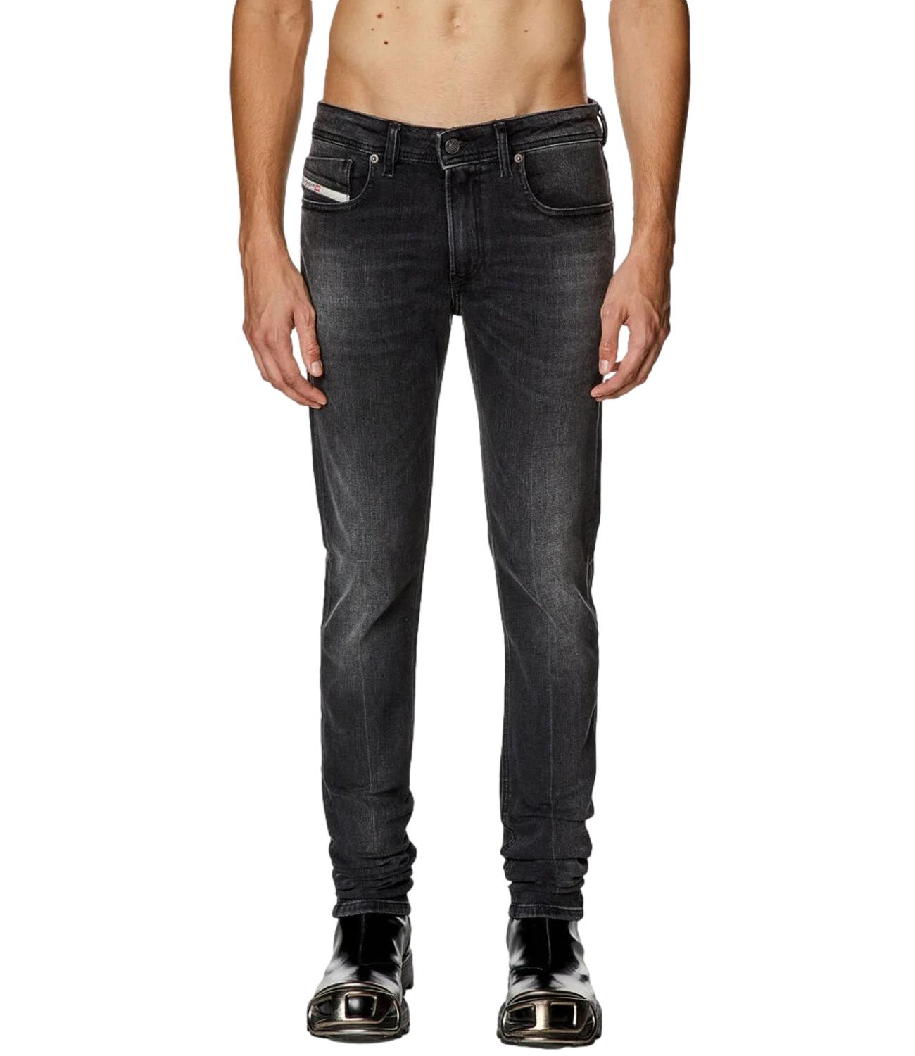 Diesel Skinny Jeans nero uomo Sleenker