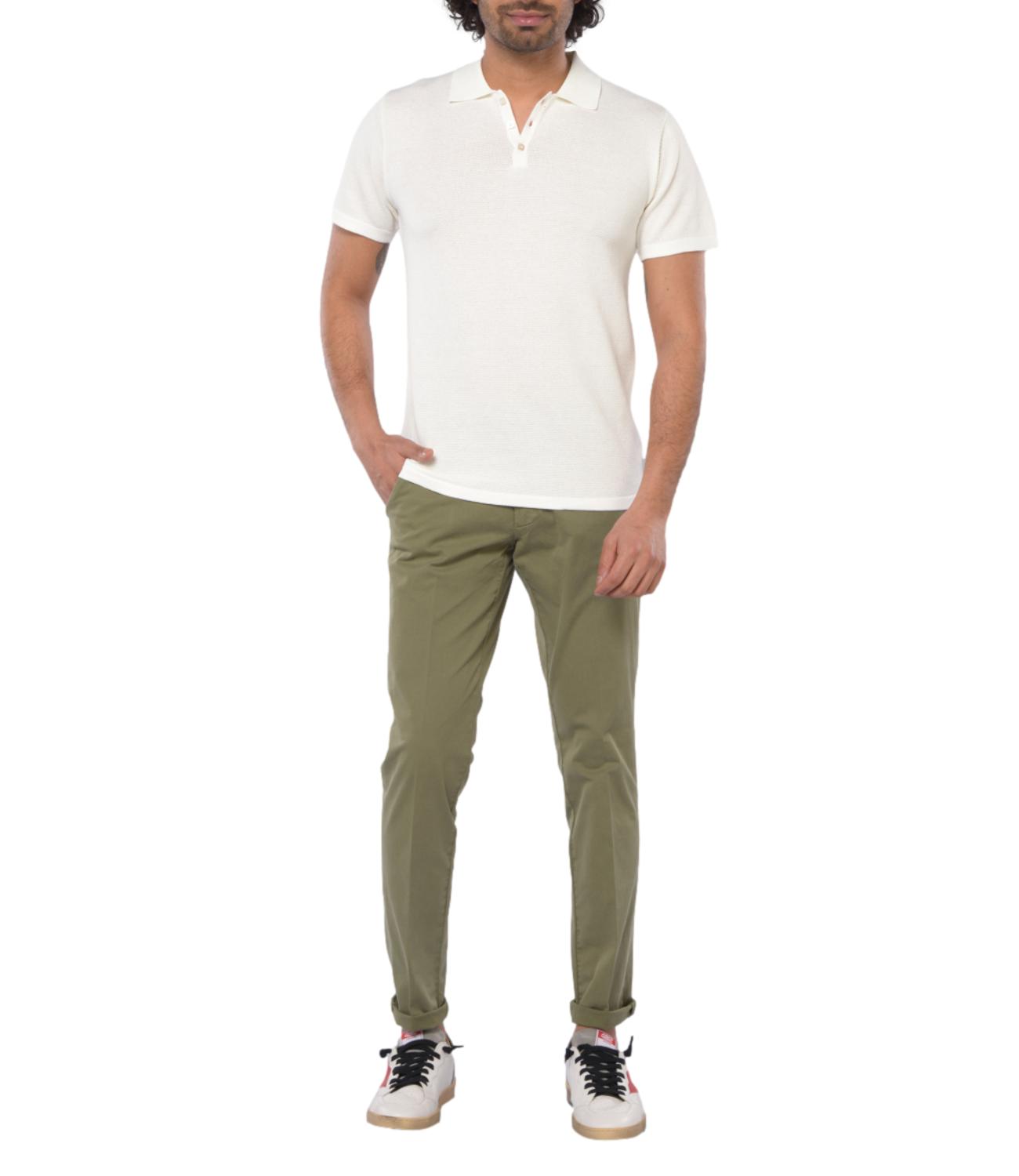 Roy roger's pantalone New Rolf colore verde olive