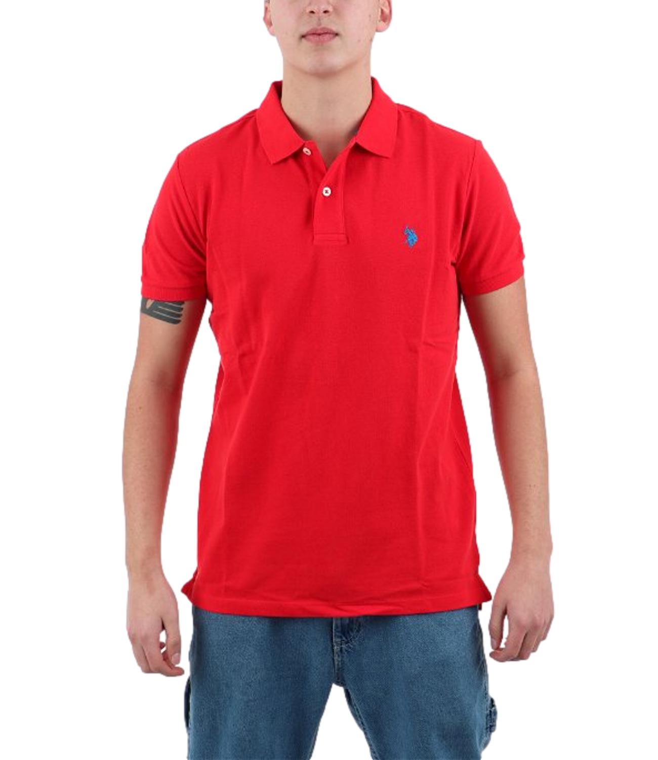 Polo U.S. Polo Assn rosso ferrari