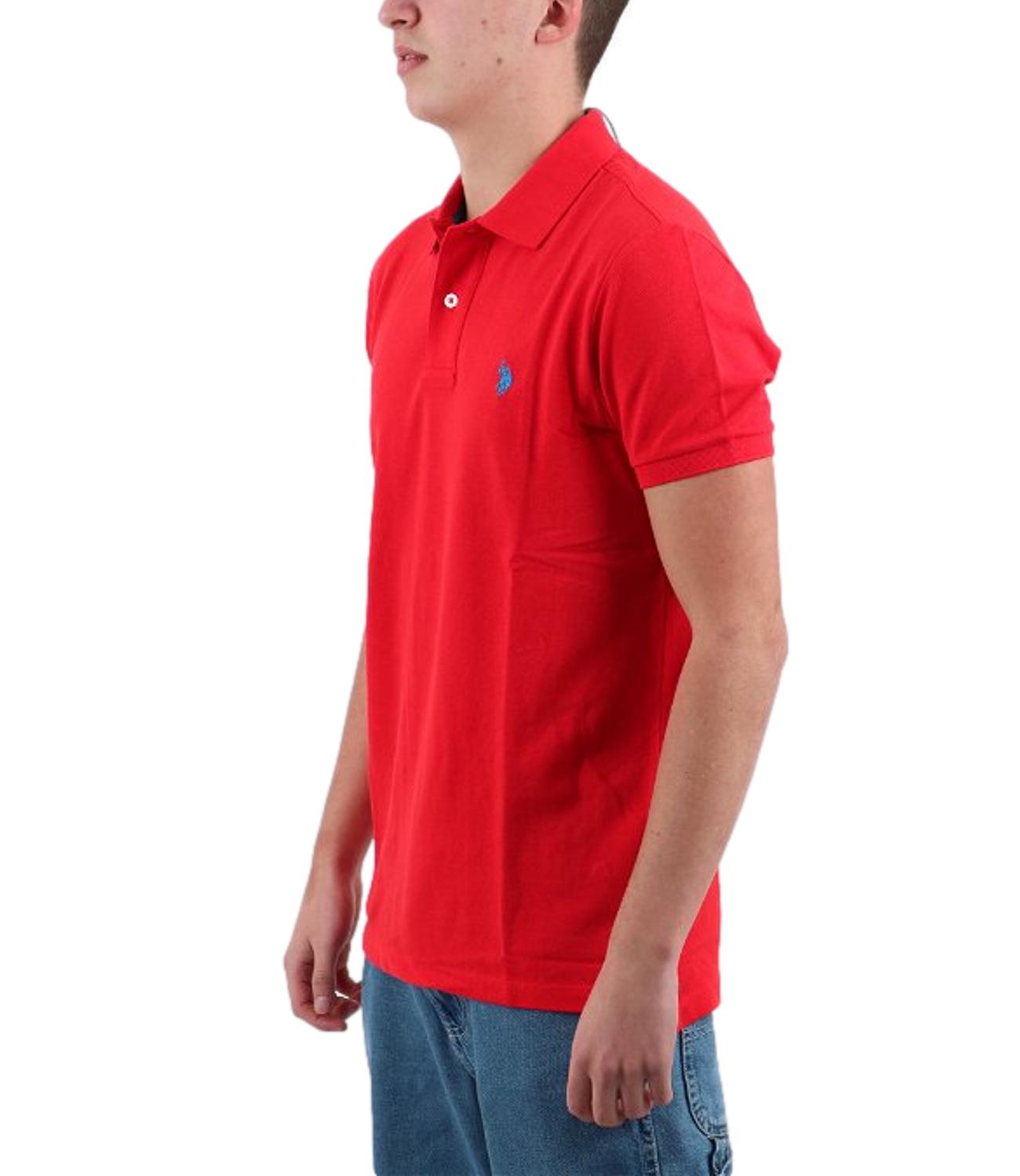 Polo U.S. Polo Assn rosso ferrari