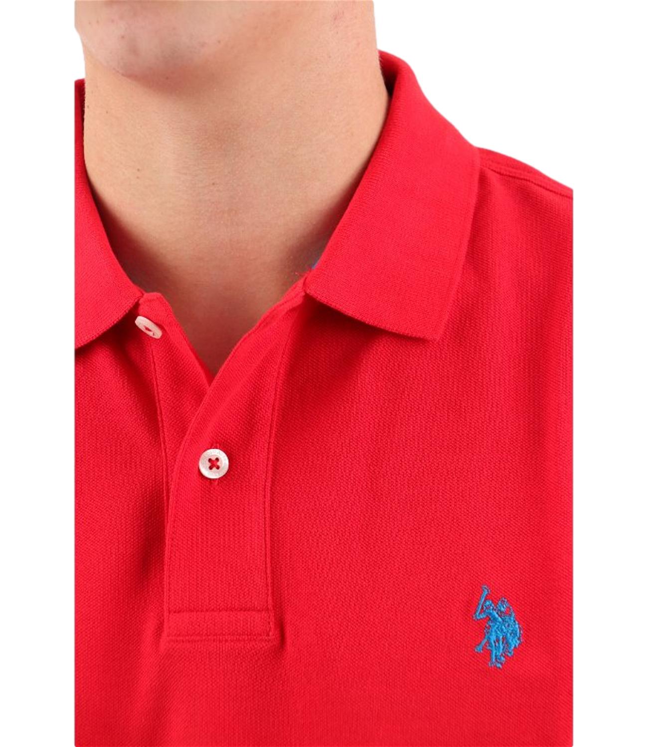 Polo U.S. Polo Assn rosso ferrari