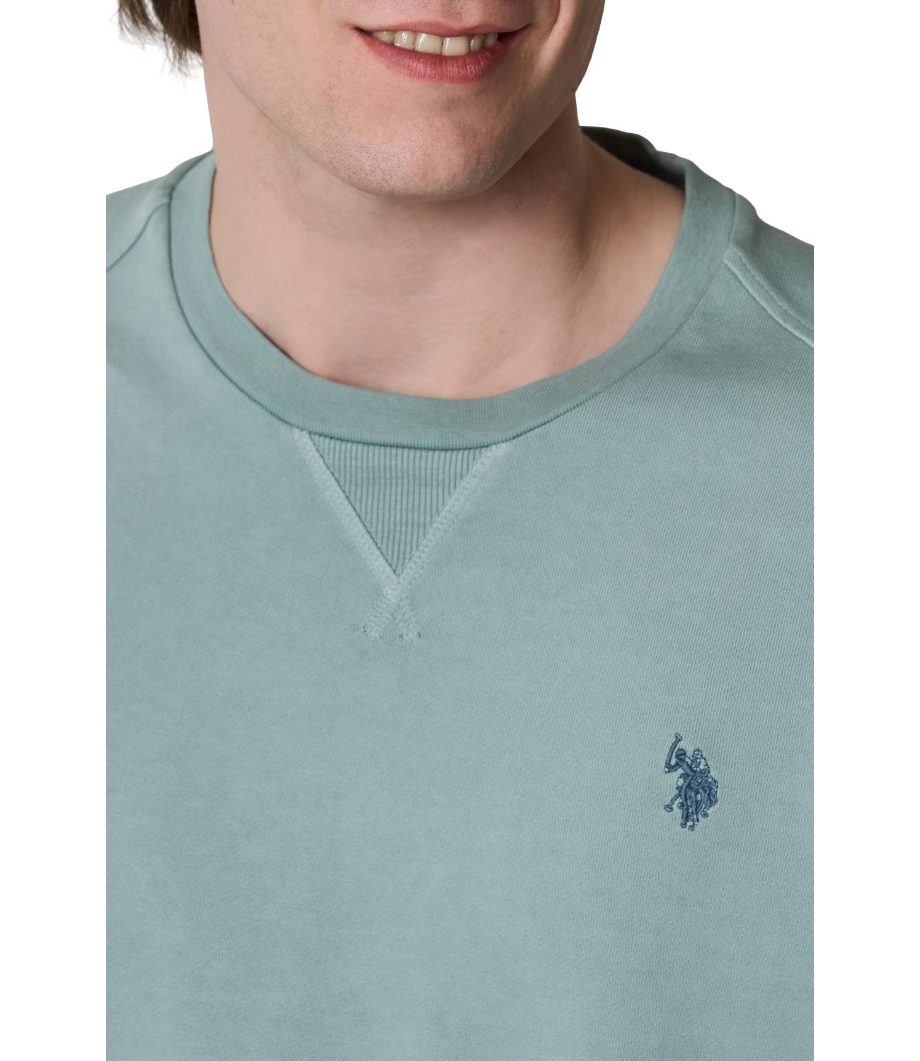 Pullover girocollo U.S. Polo Assn menta