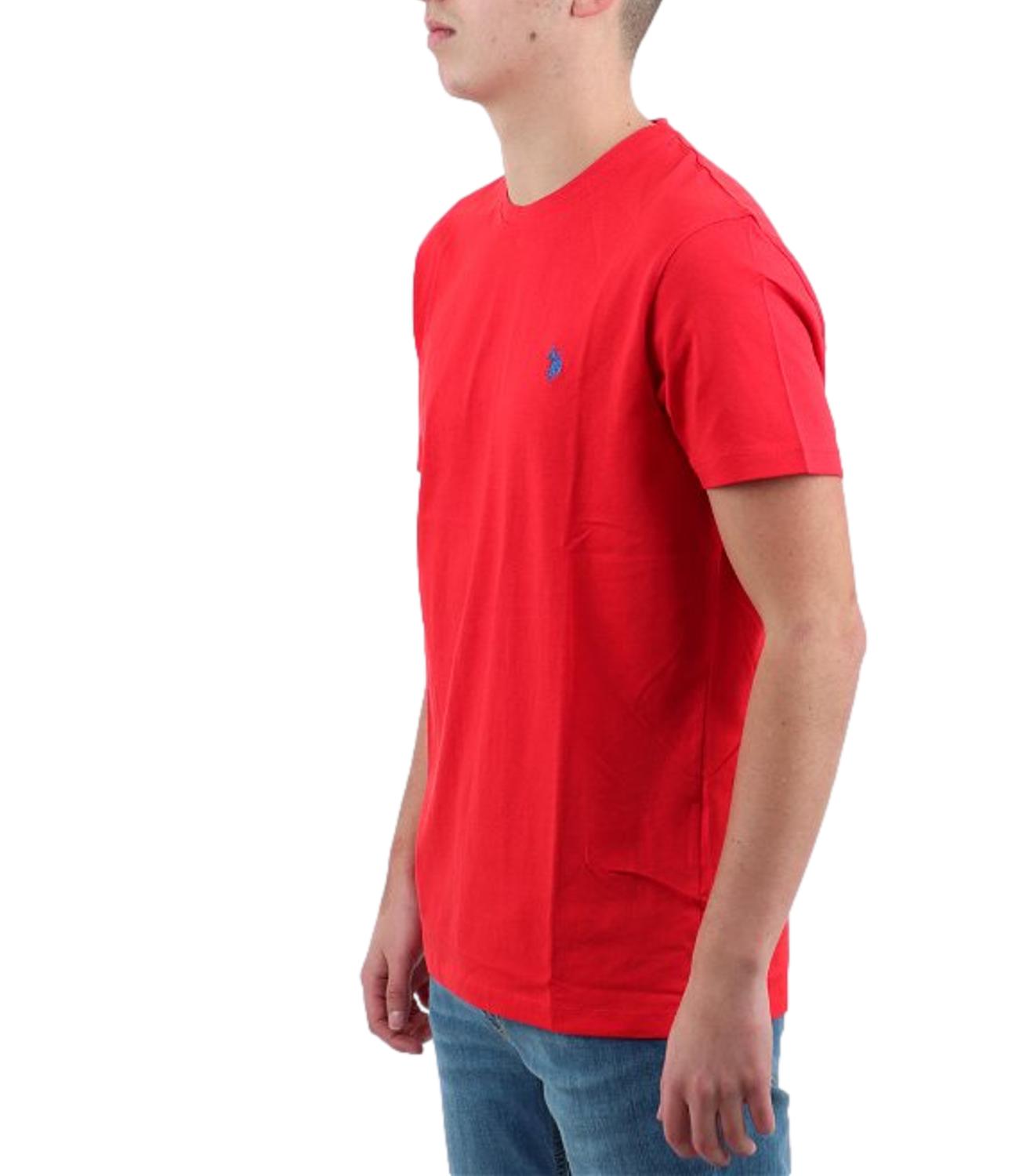 T-shirt U.S. Polo Assn girocollo rosso