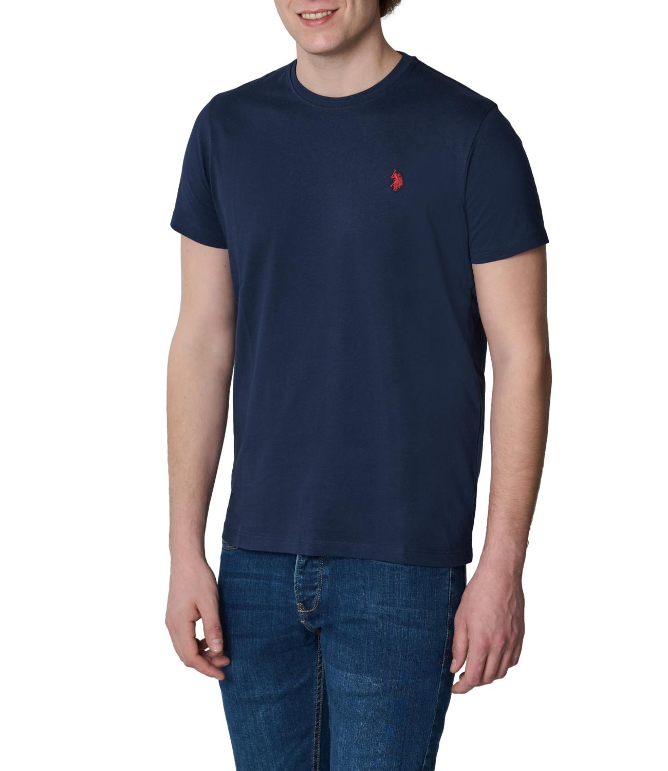 T-shirt U.S. Polo Assn girocollo blu navy