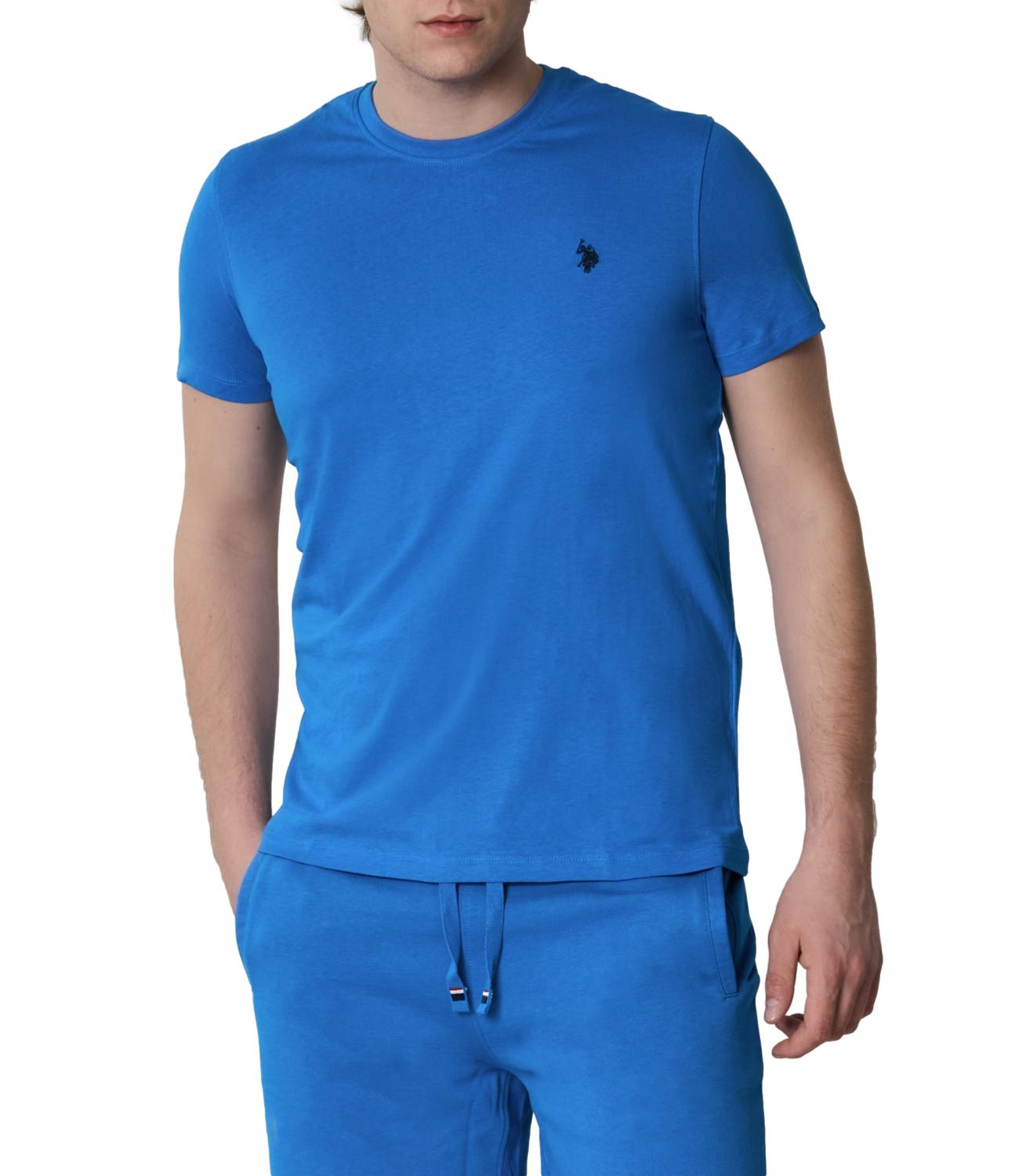 T-shirt U.S. Polo Assn girocollo blu royal