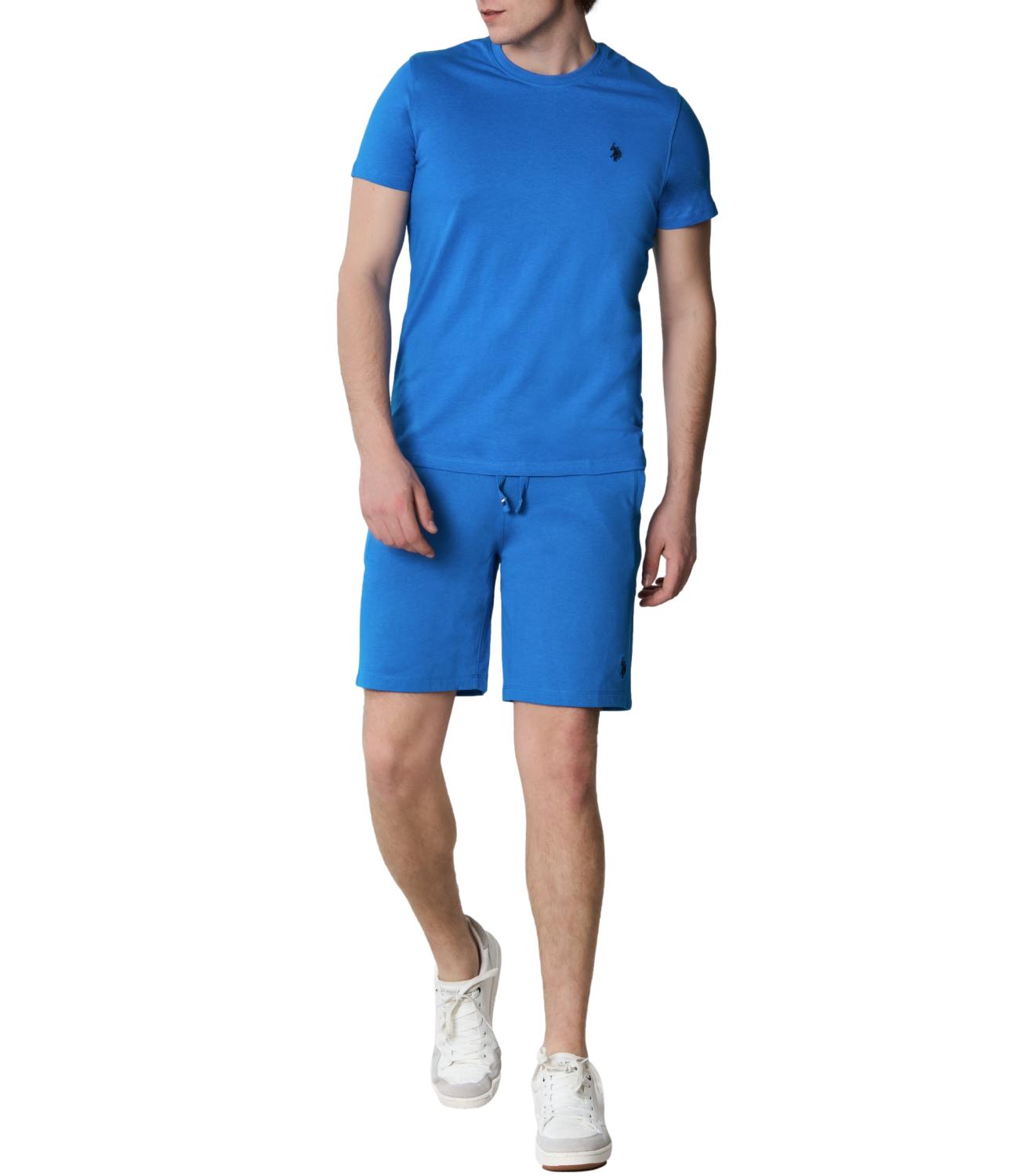 T-shirt U.S. Polo Assn girocollo blu royal