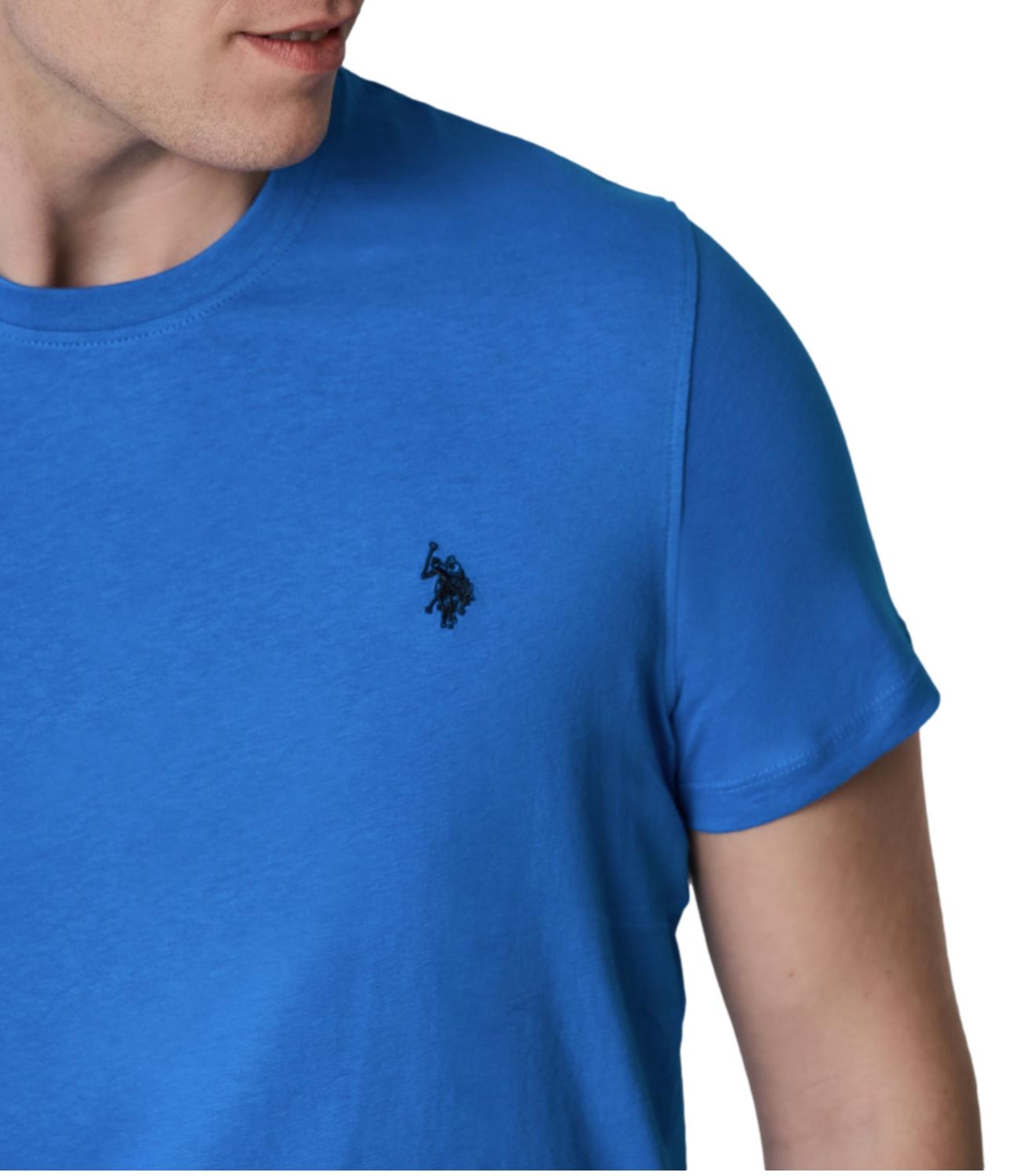 T-shirt U.S. Polo Assn girocollo blu royal