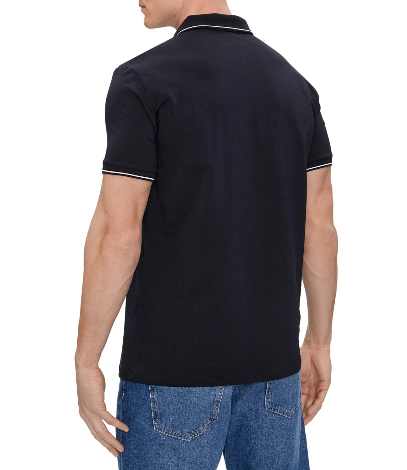 Polo Armani Exchange blu navy uomo
