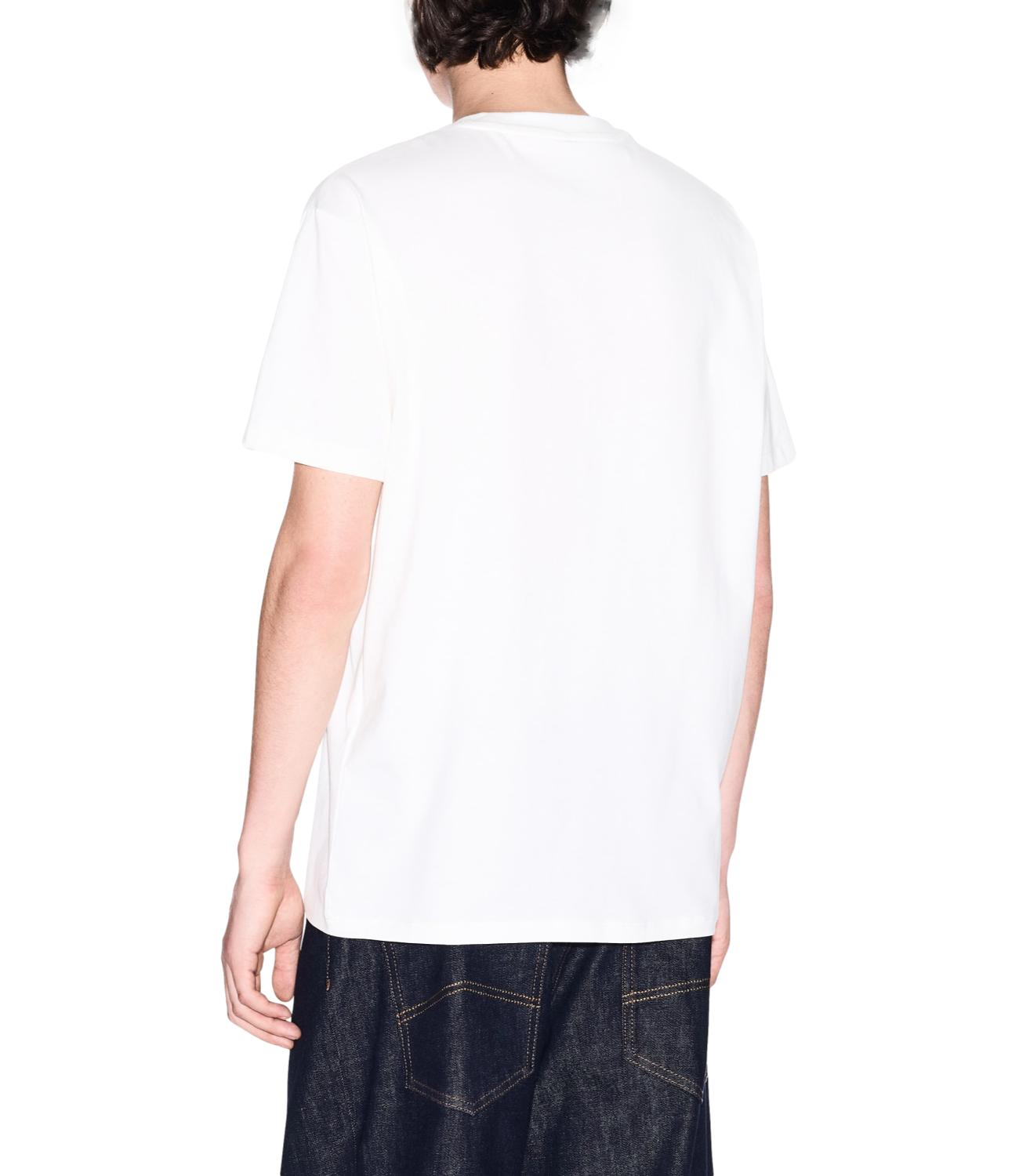T-shirt 1991 white logo lettering AX