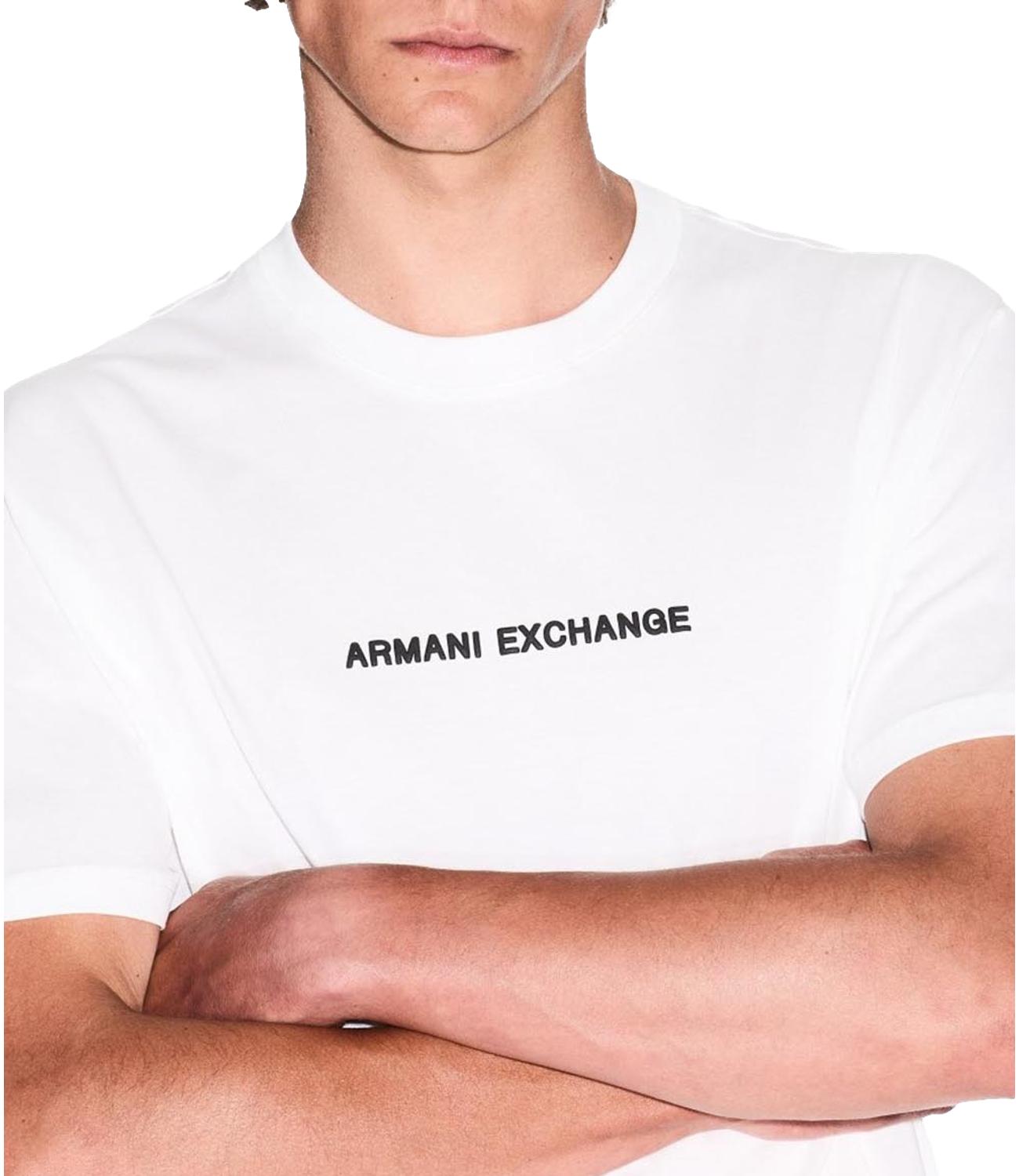 Armani Exchange logo frontale bianca