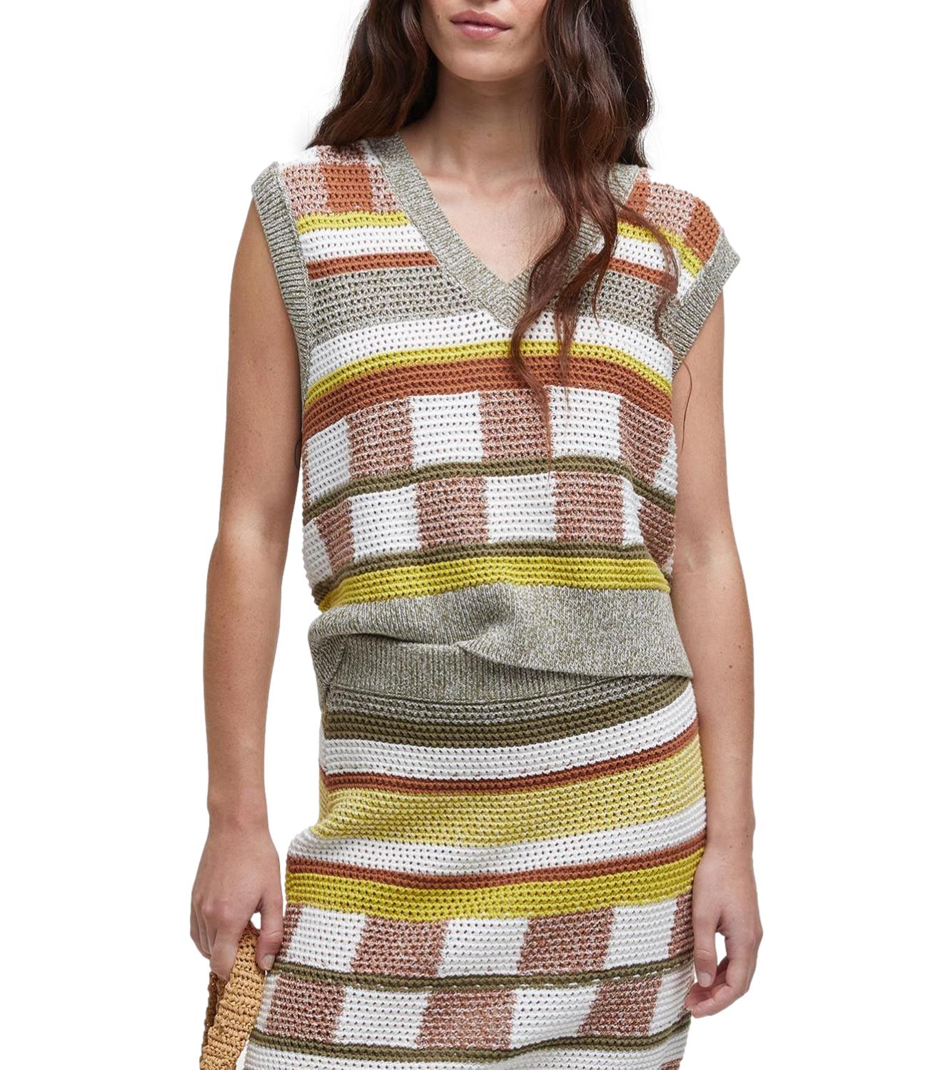 Gilet in maglia crochet Maddie