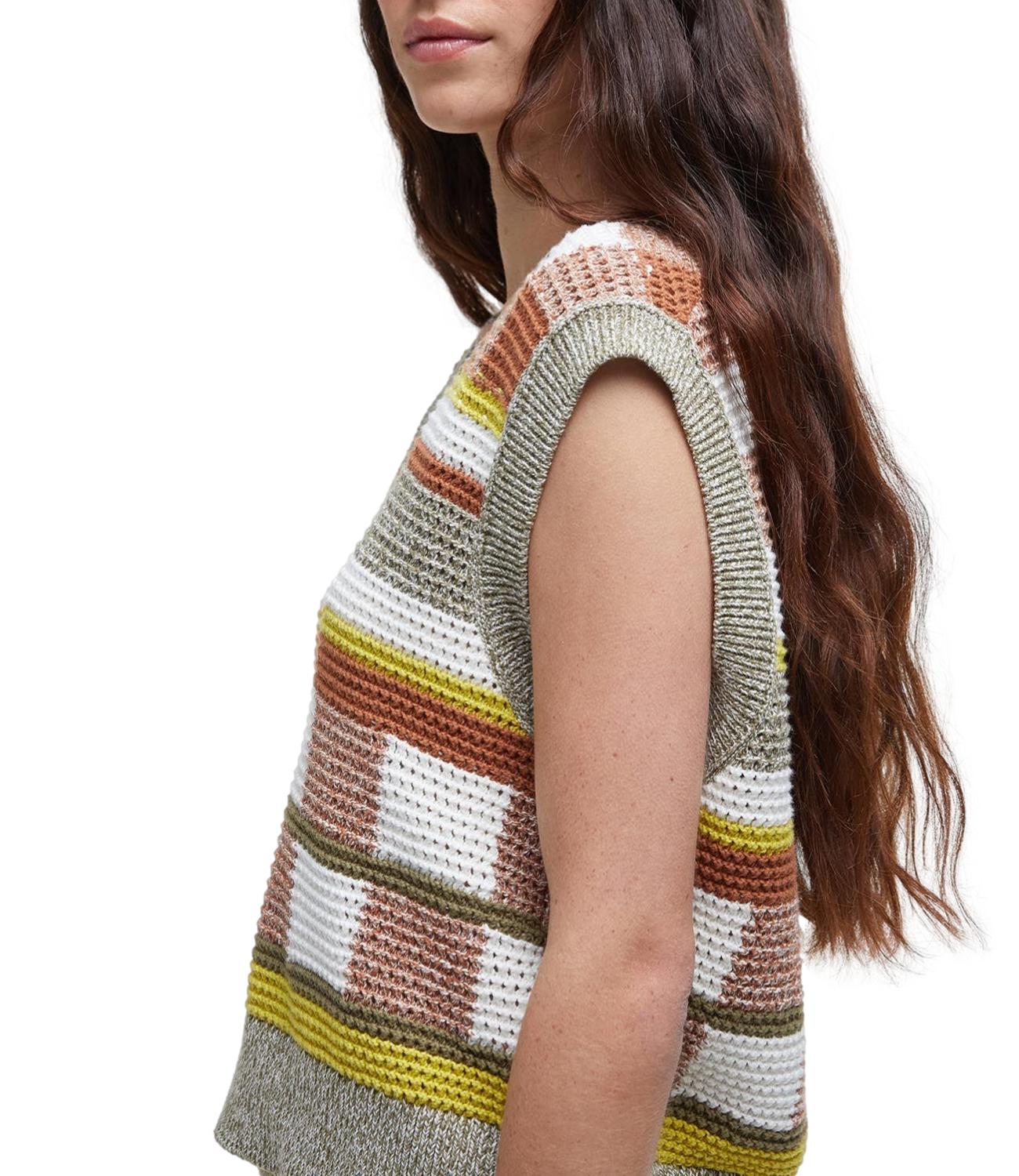 Gilet in maglia crochet Maddie