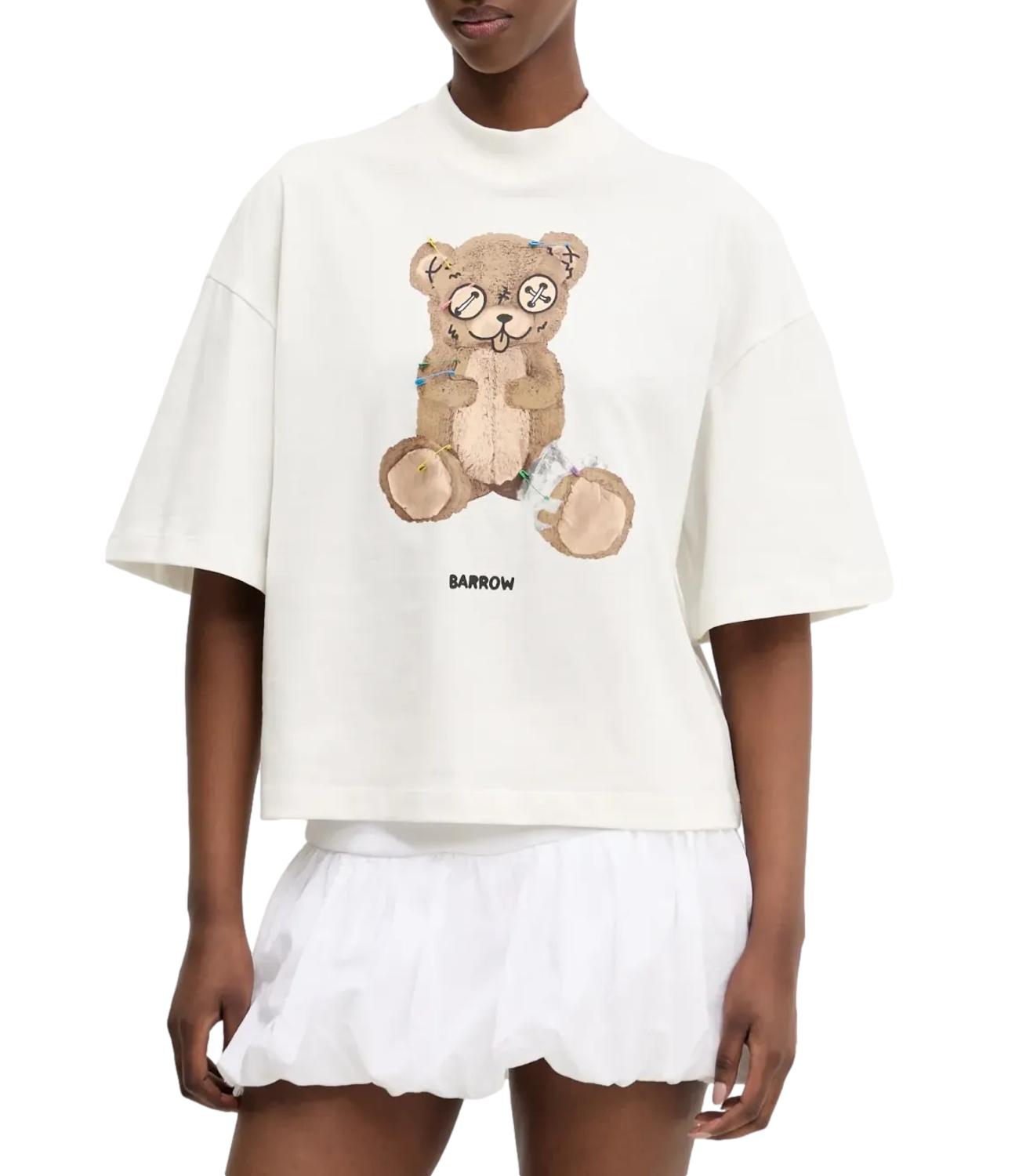 Jersey cropped t-shirt