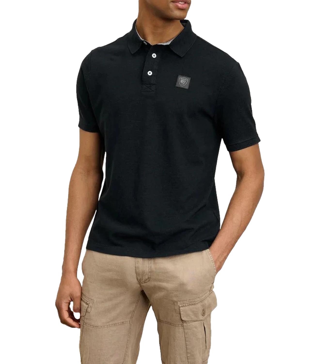 Polo Blauer nera