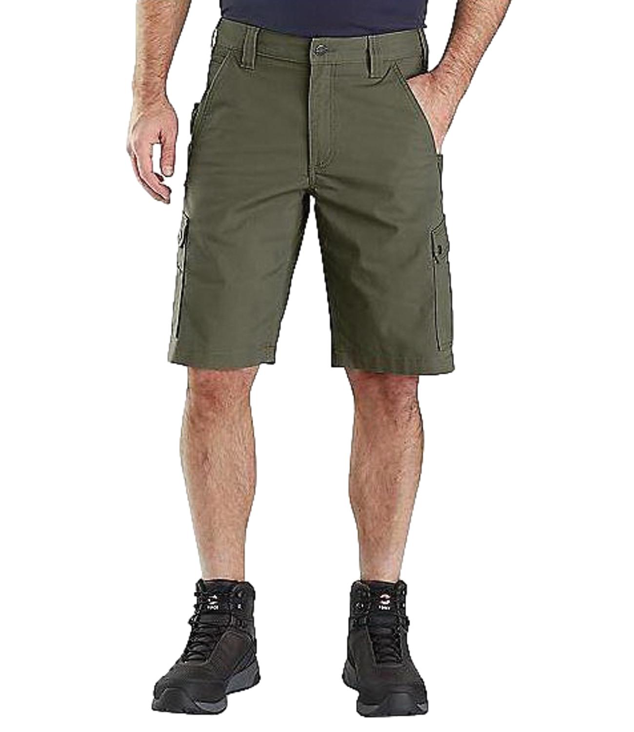 rugged flex relaxed fit ripstop cargo short
