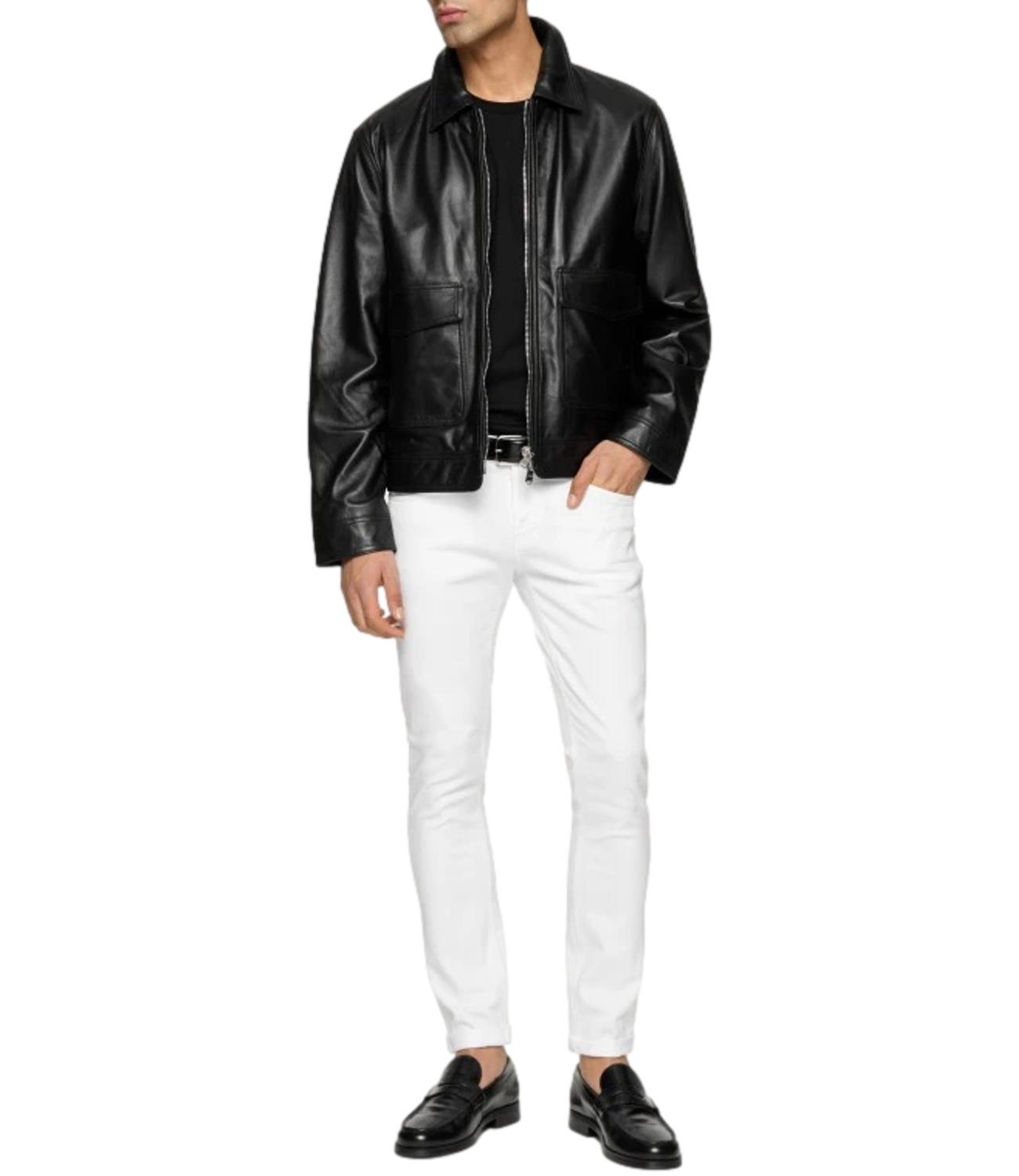Dondup Jeans George Bianco Uomo