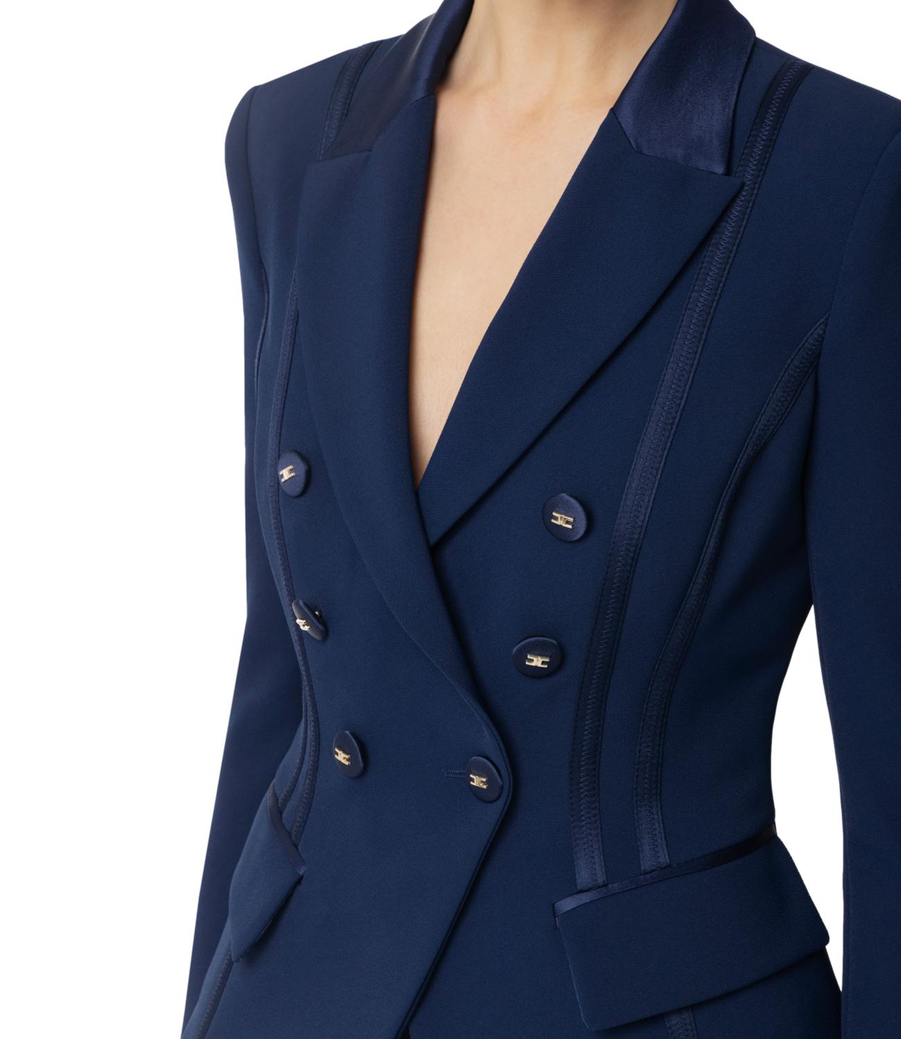 Elisabetta Franchi giacca oltremare donna
