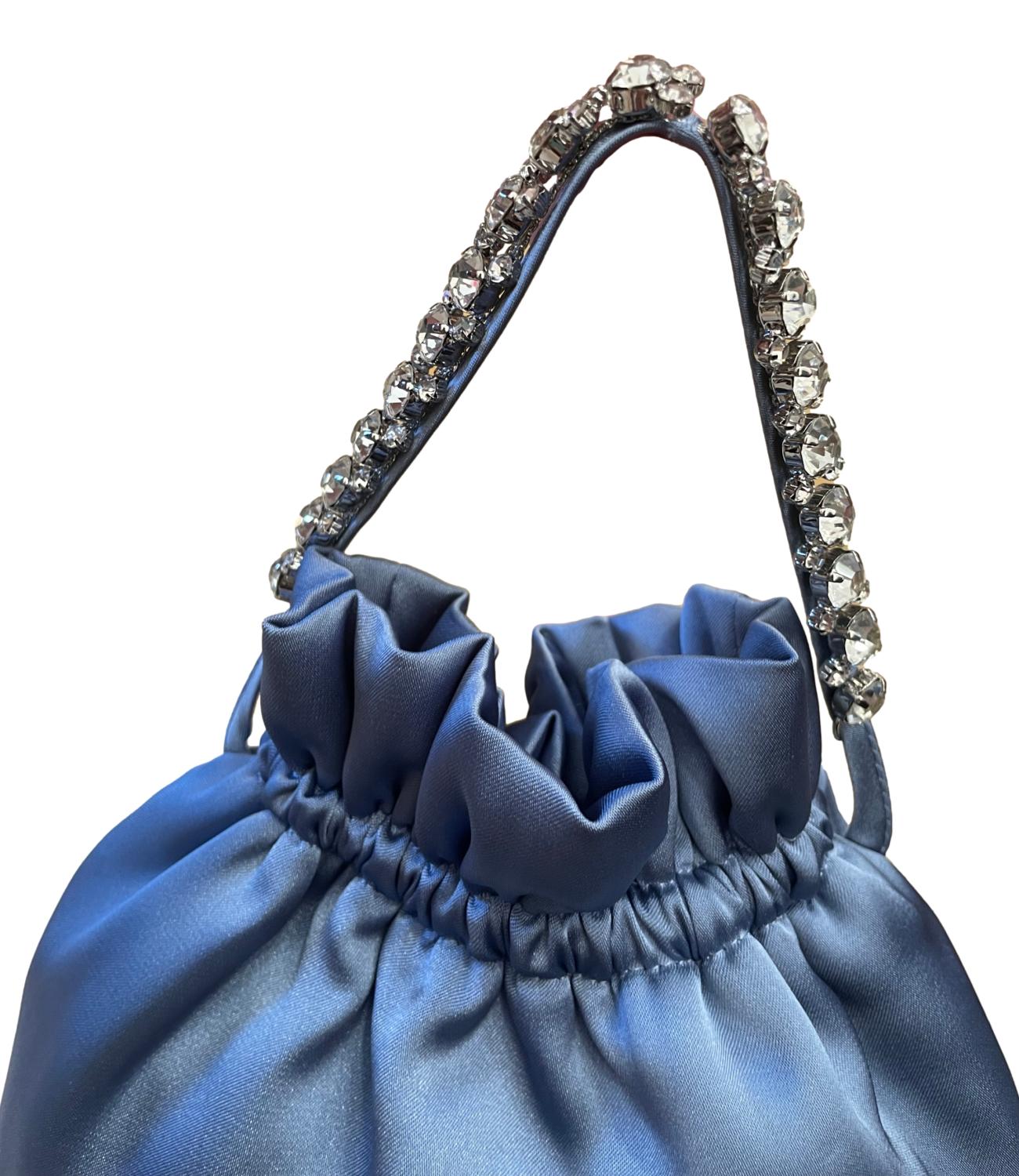 Emme Marella Borsa Louise Azzurro Donna