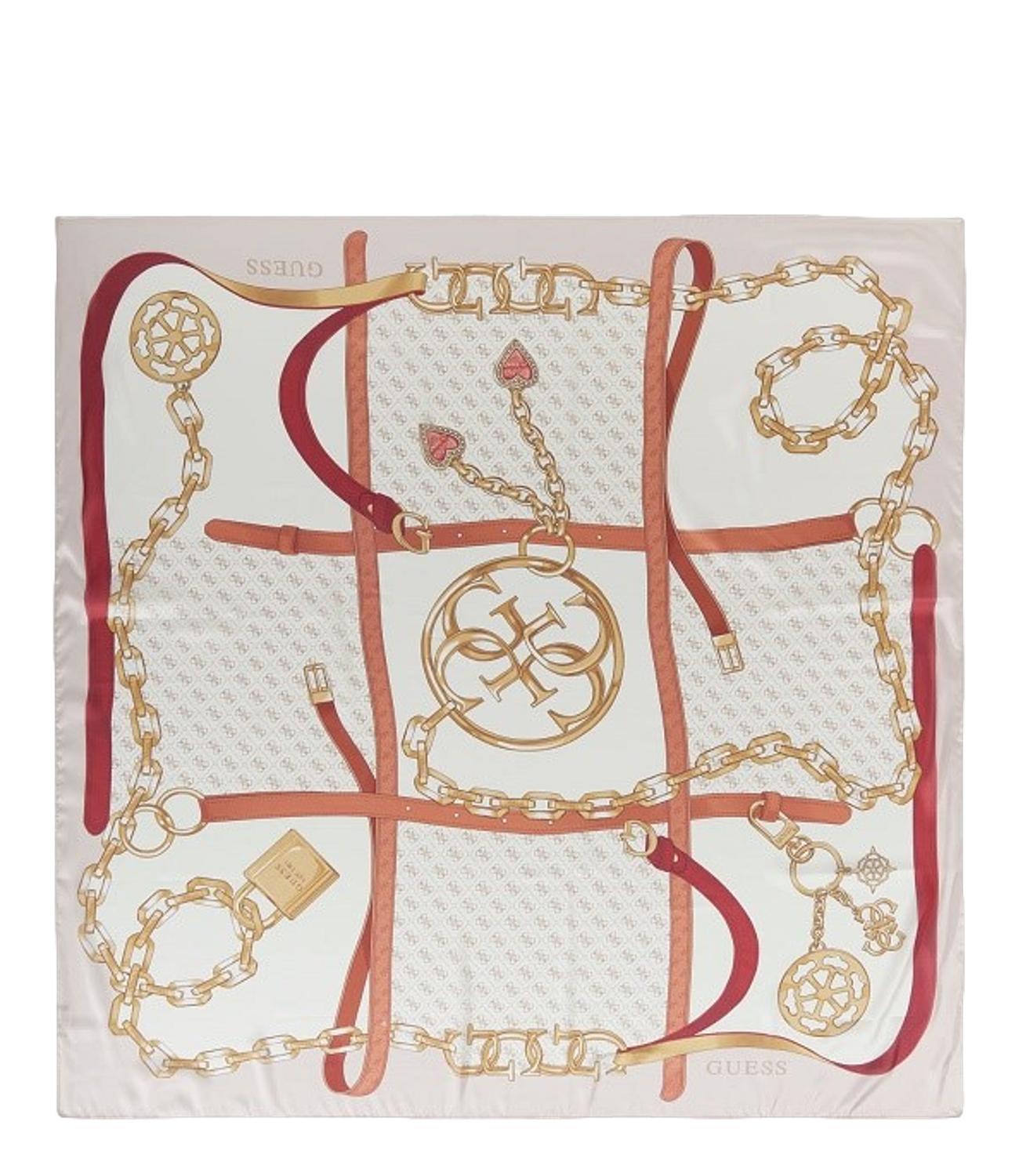 Guess Foulard Avorio Donna
