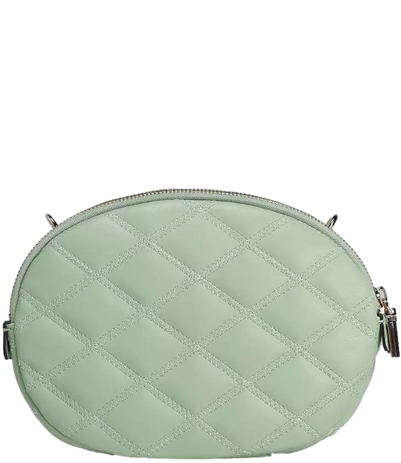 Guess Borsa Tamsin Double Zip Crossbody Celadon Donna