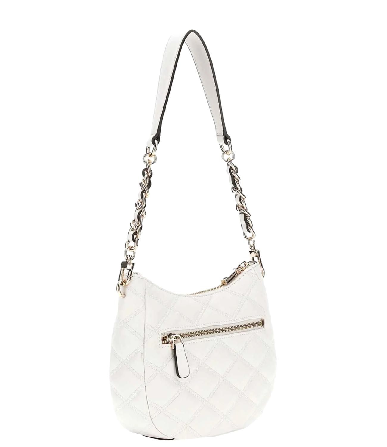 Guess Borsa Tamsin Top Zip Shoulder Bag Bianca Donna