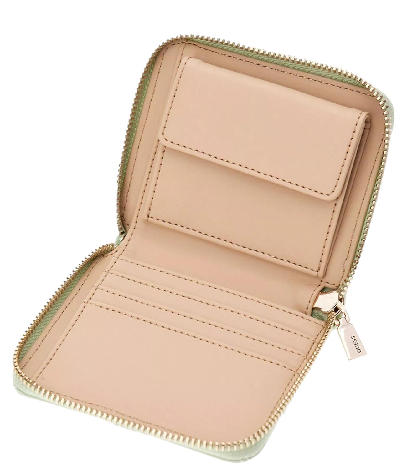 Guess Portafoglio Tamsin Slg Small Zip Around Celadon Donna