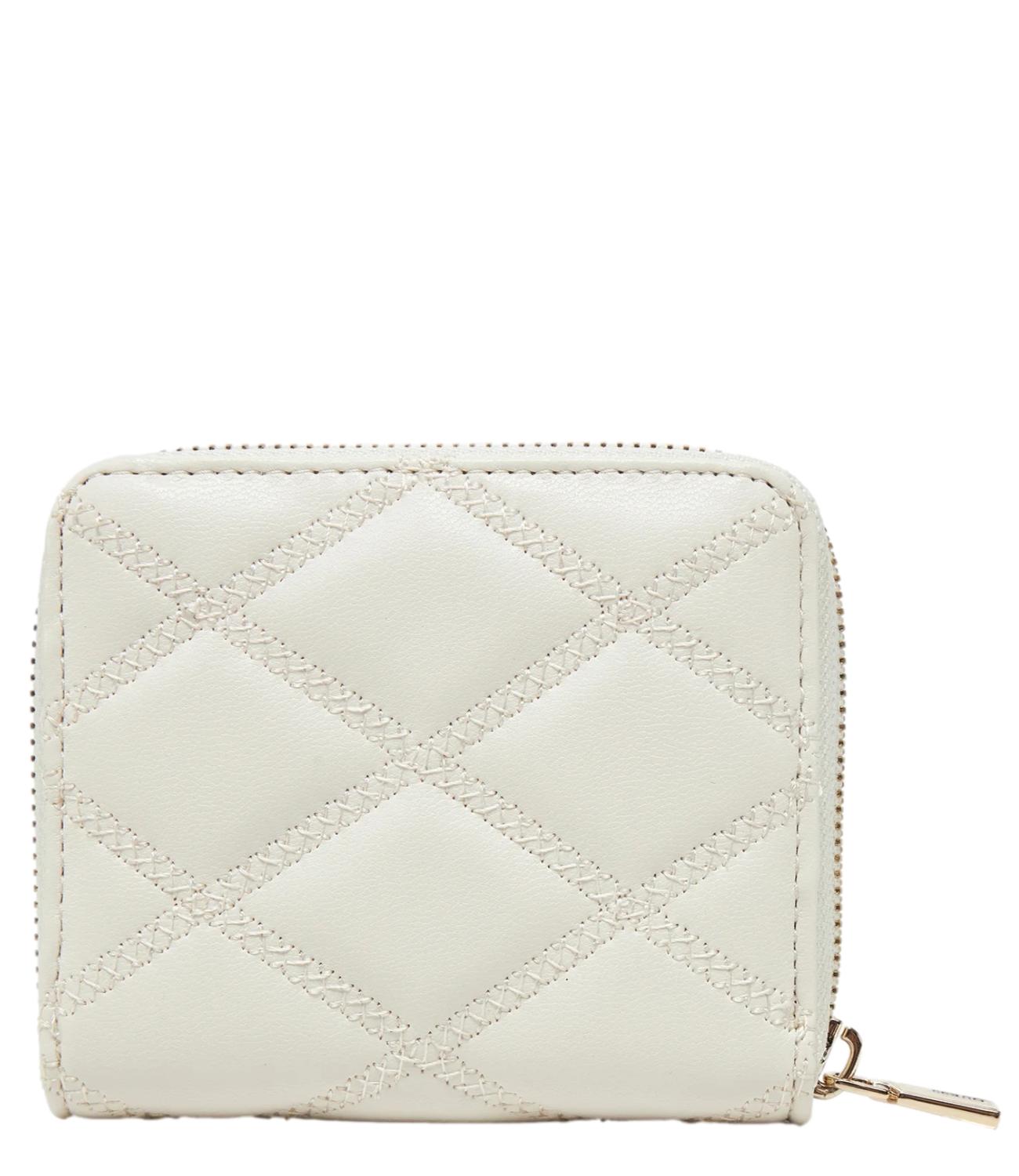 Guess Portafoglio Tamsin Slg Small Zip Around Bianco Donna