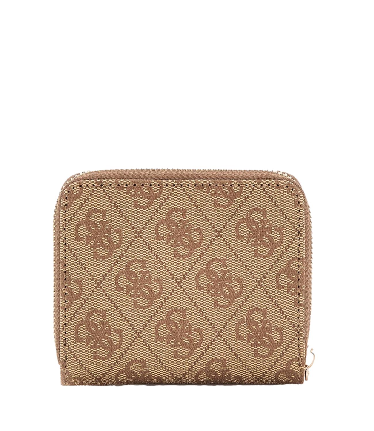 Guess portafoglio mini Laurel 4g logo beige donna
