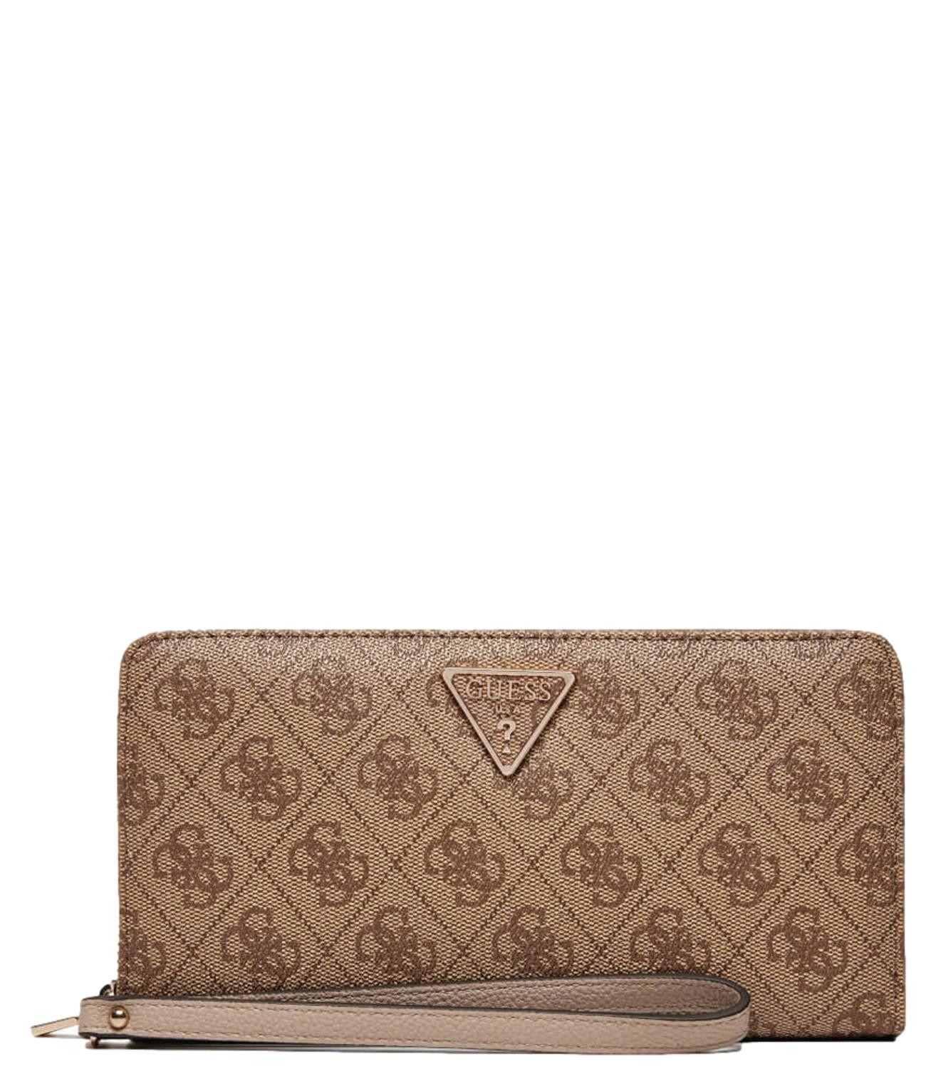 Guess portafoglio beige donna Laurel organizer
