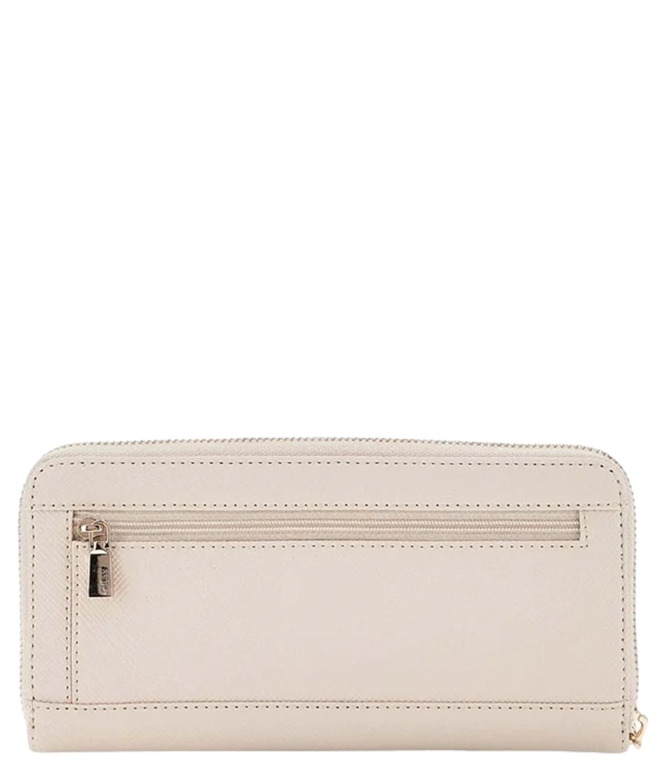 Guess portafoglio Maxi Laurel beige donna