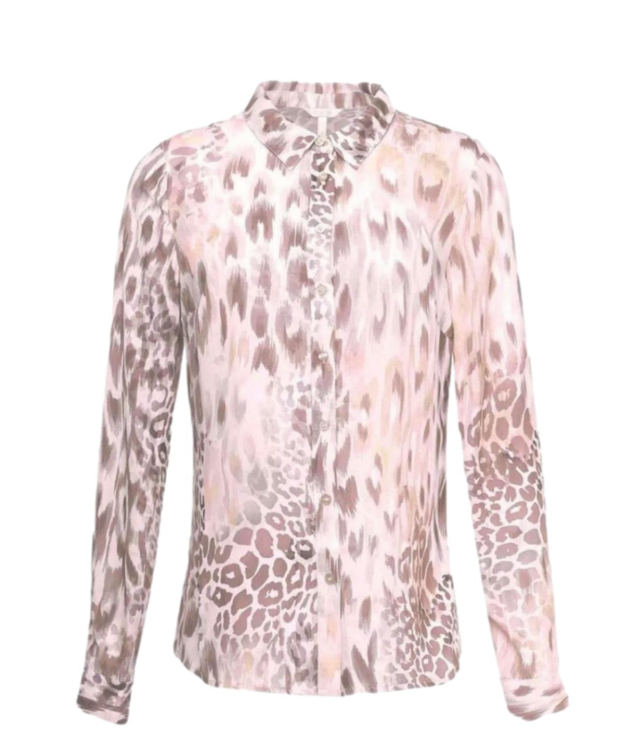 Guess camicia clouis beige donna