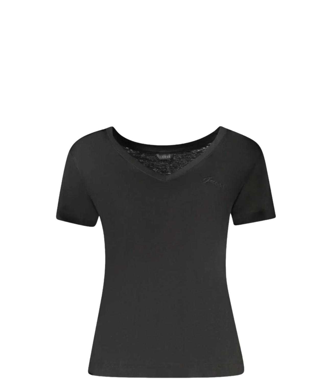 Guess t-shirt nera donna