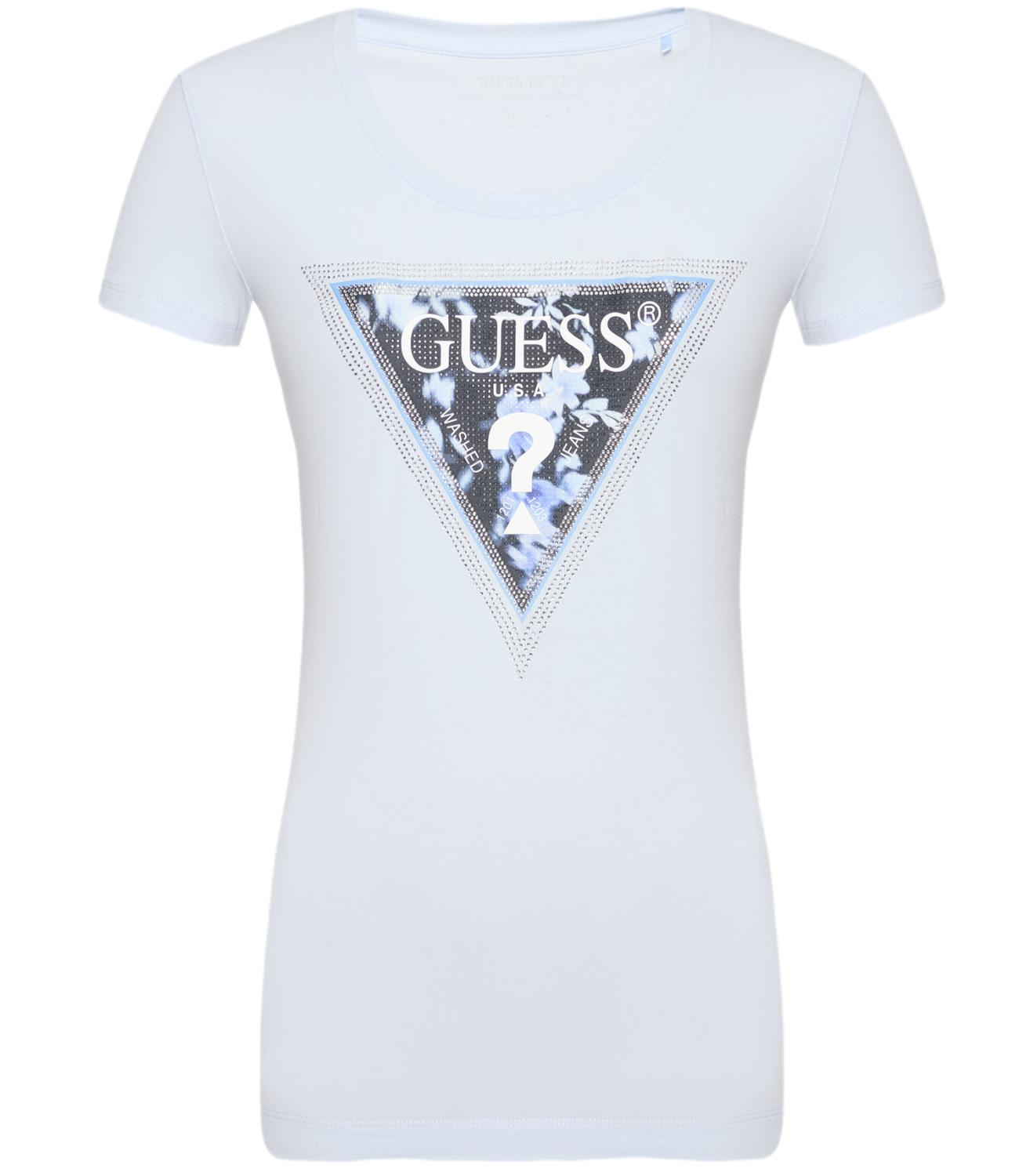 Guess t-shirt airway blue donna