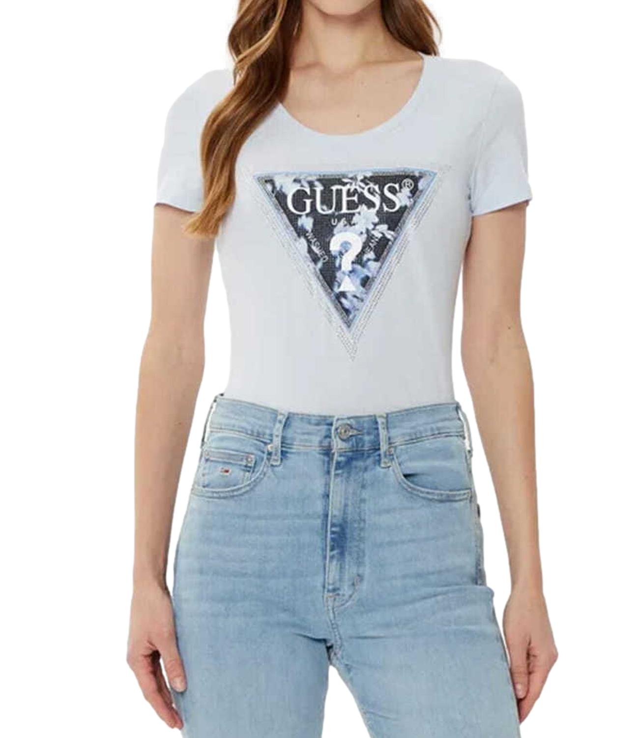Guess t-shirt airway blue donna