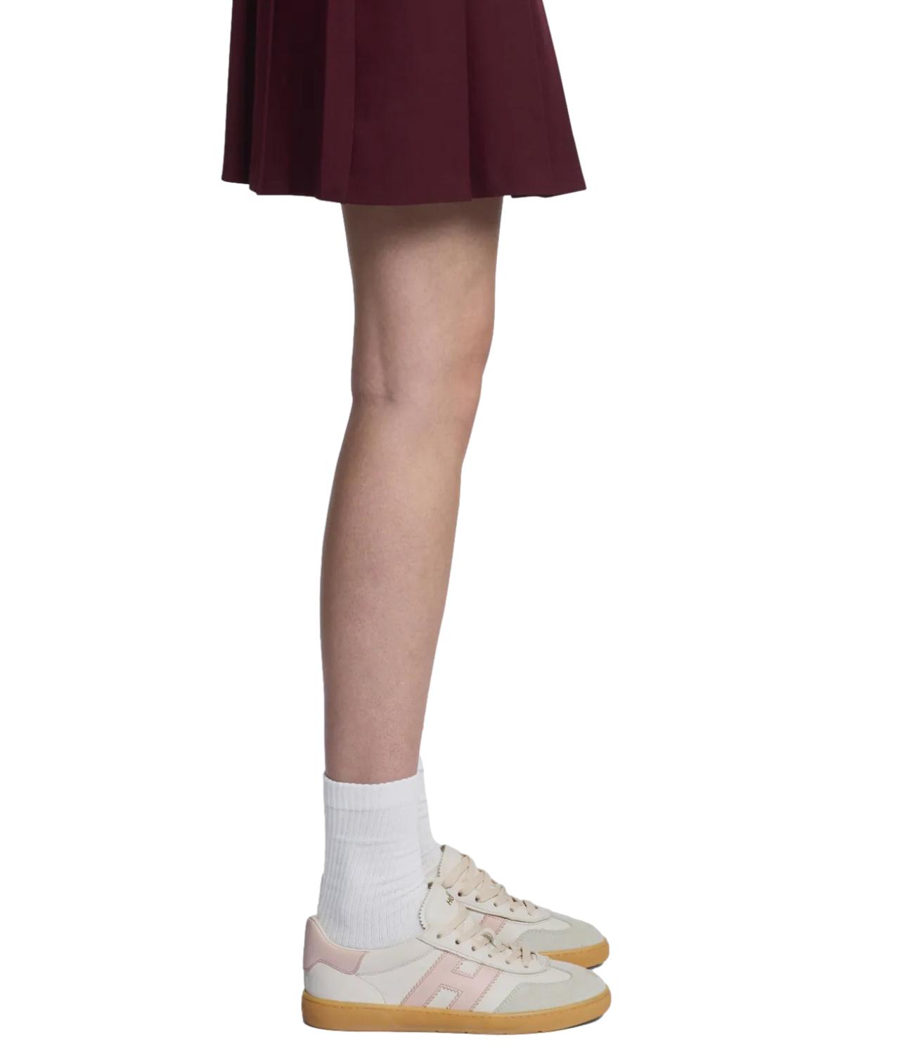 Cool sneakers bianco panna e rosa