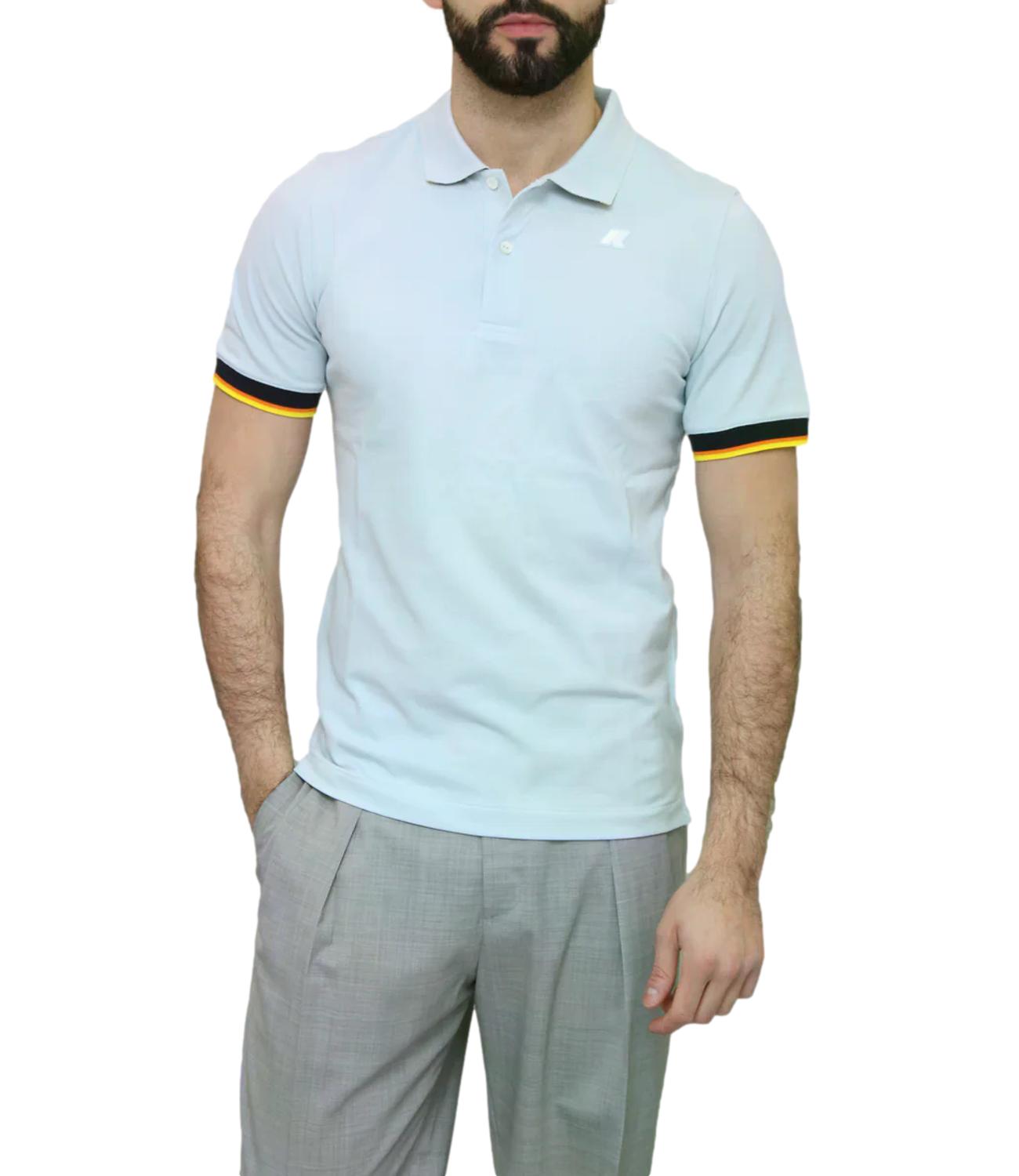 Polo K-way blu aperto babyVincent