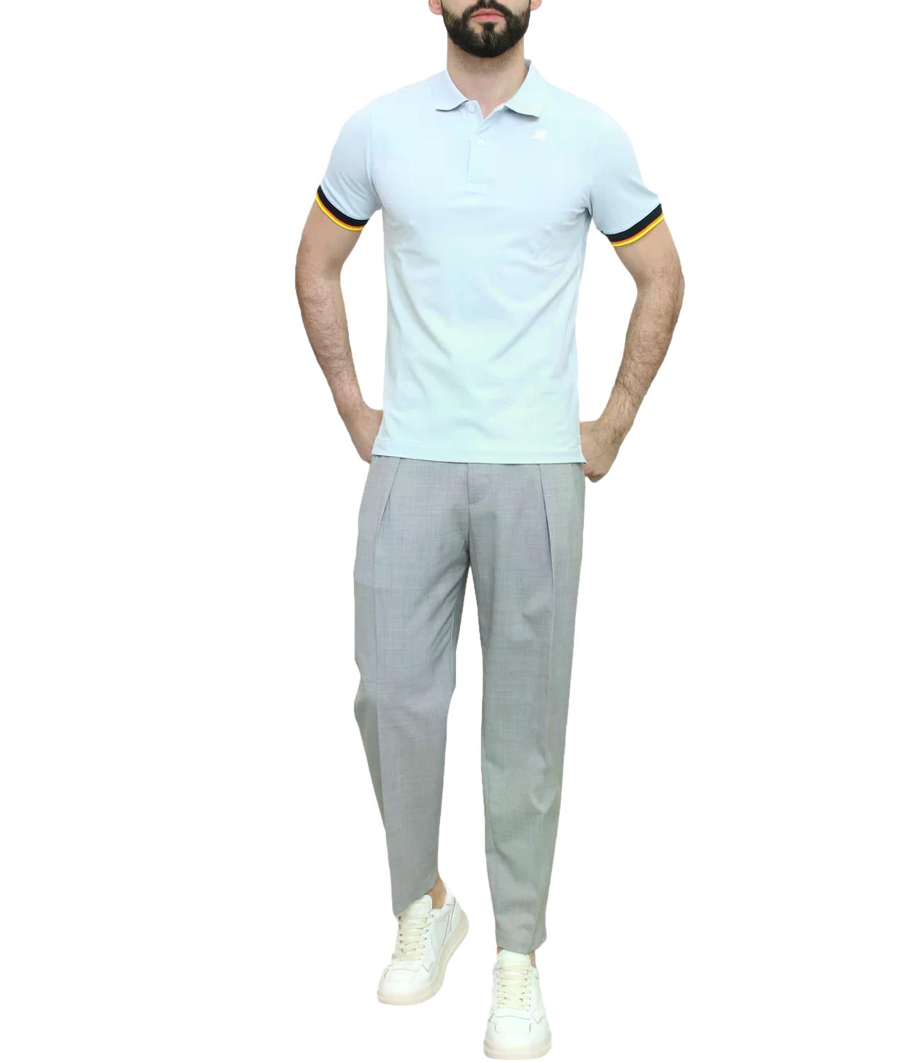 Polo K-way blu aperto babyVincent