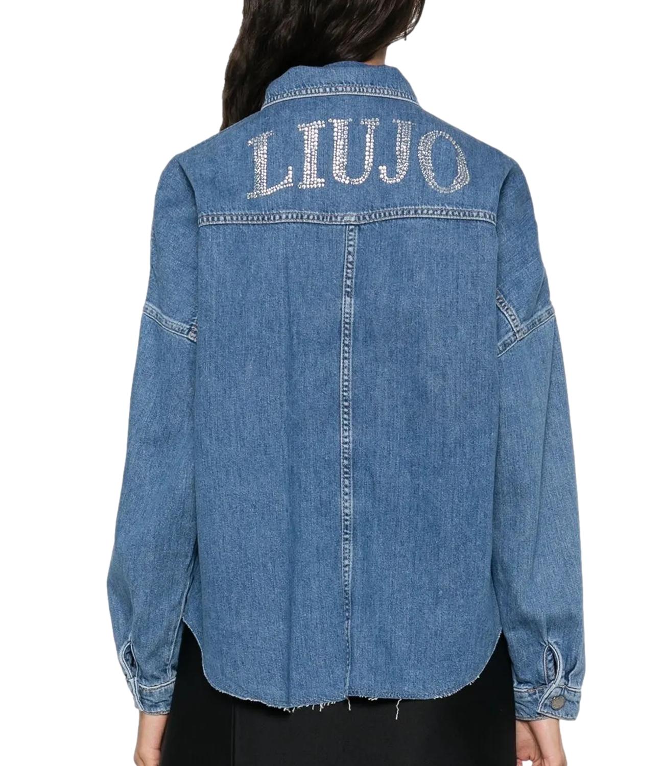 Liu Jo Giacca Denim Blue Donna